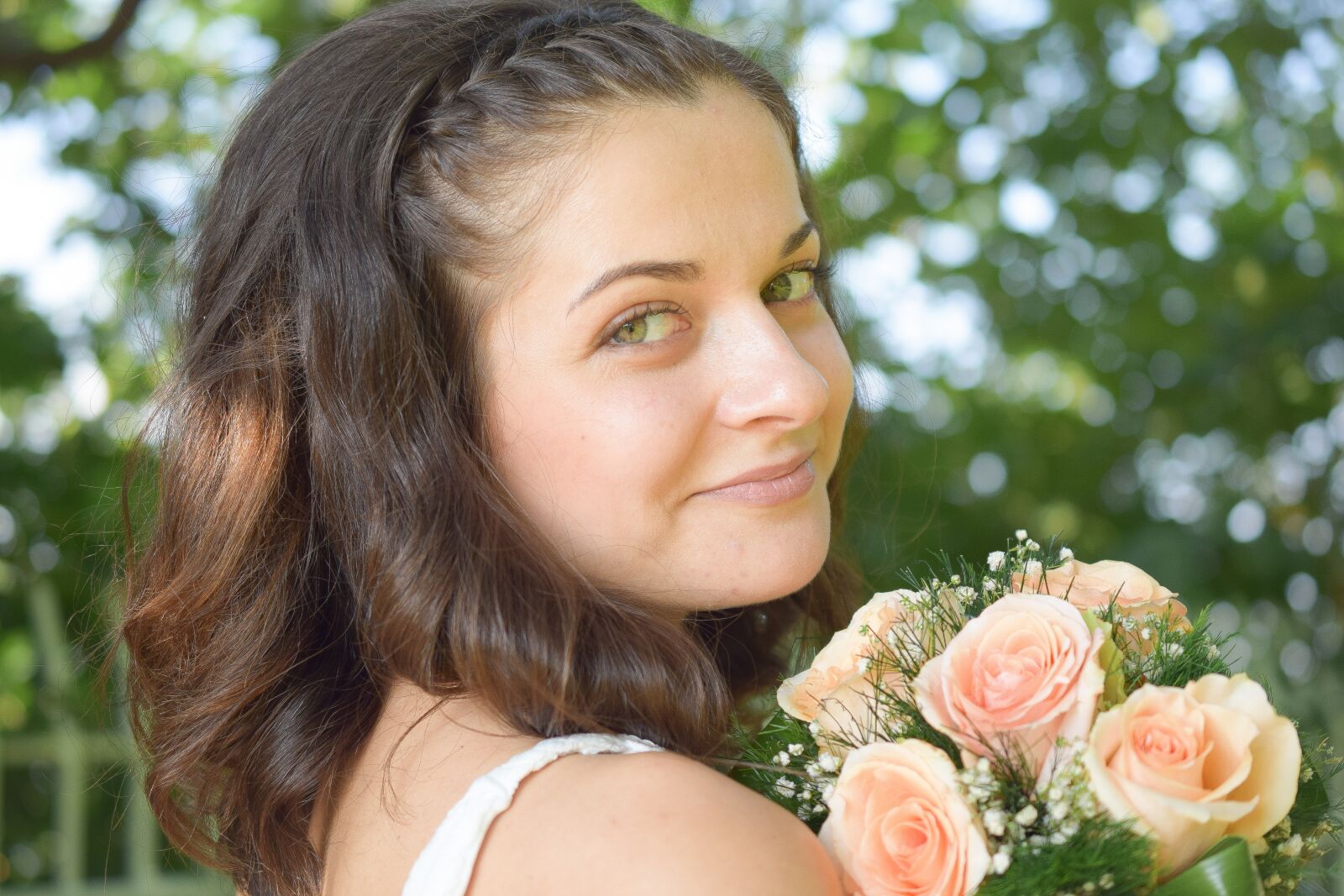 Nikon D5300 sample photo. Face, bride, happy photography