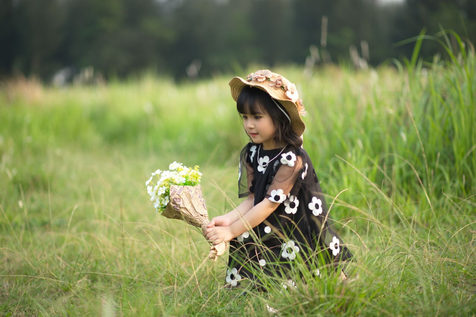 Nikon D700 sample photo. Girl, child, dress photography