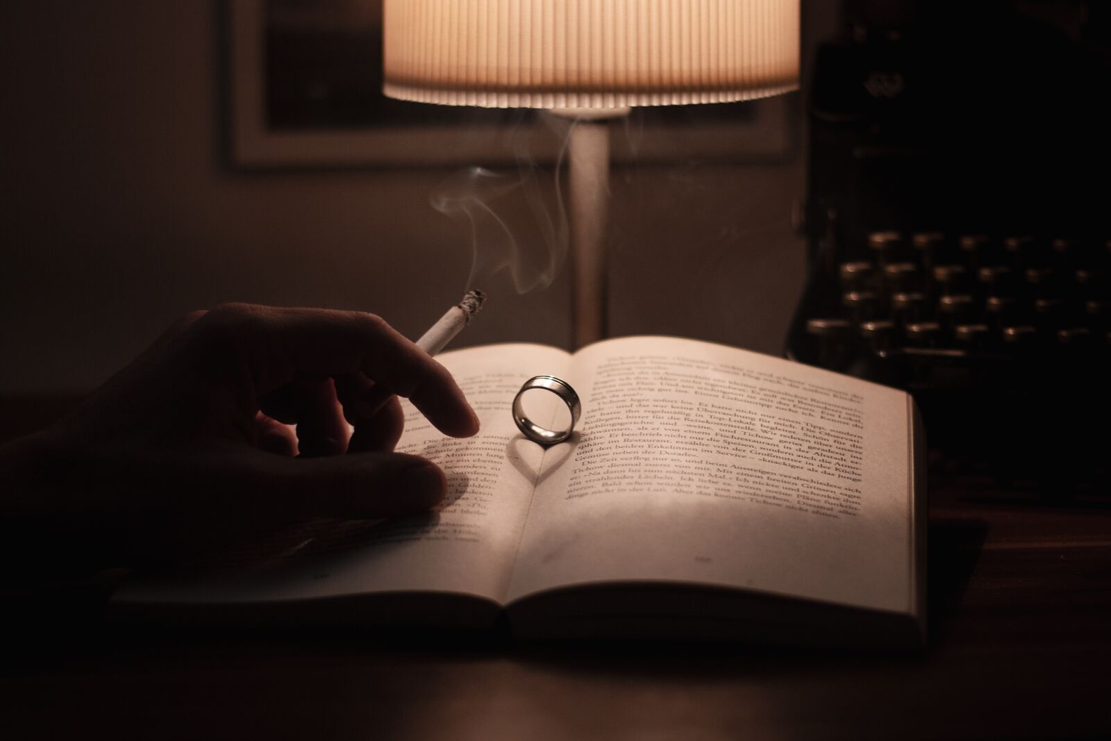 Canon EOS 70D + Canon EF 50mm F1.8 STM sample photo. Book, ring, love photography