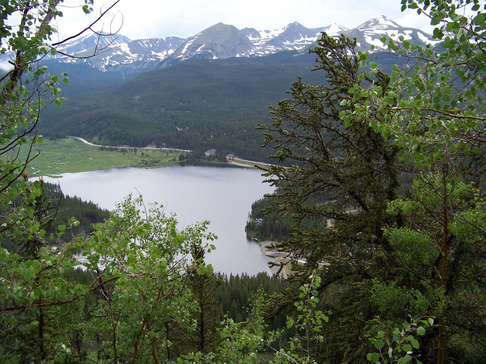 Kodak Z812 IS ZOOM DIGITAL CAMERA sample photo. Colorado, mountains, lake photography