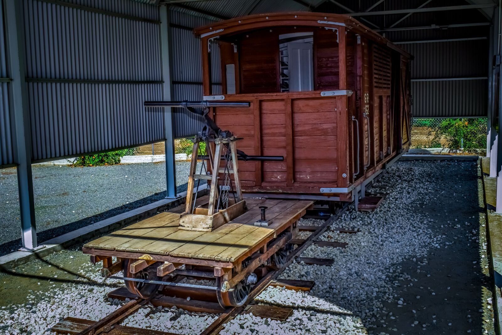 Nikon D3300 sample photo. Railway museum, railway station photography