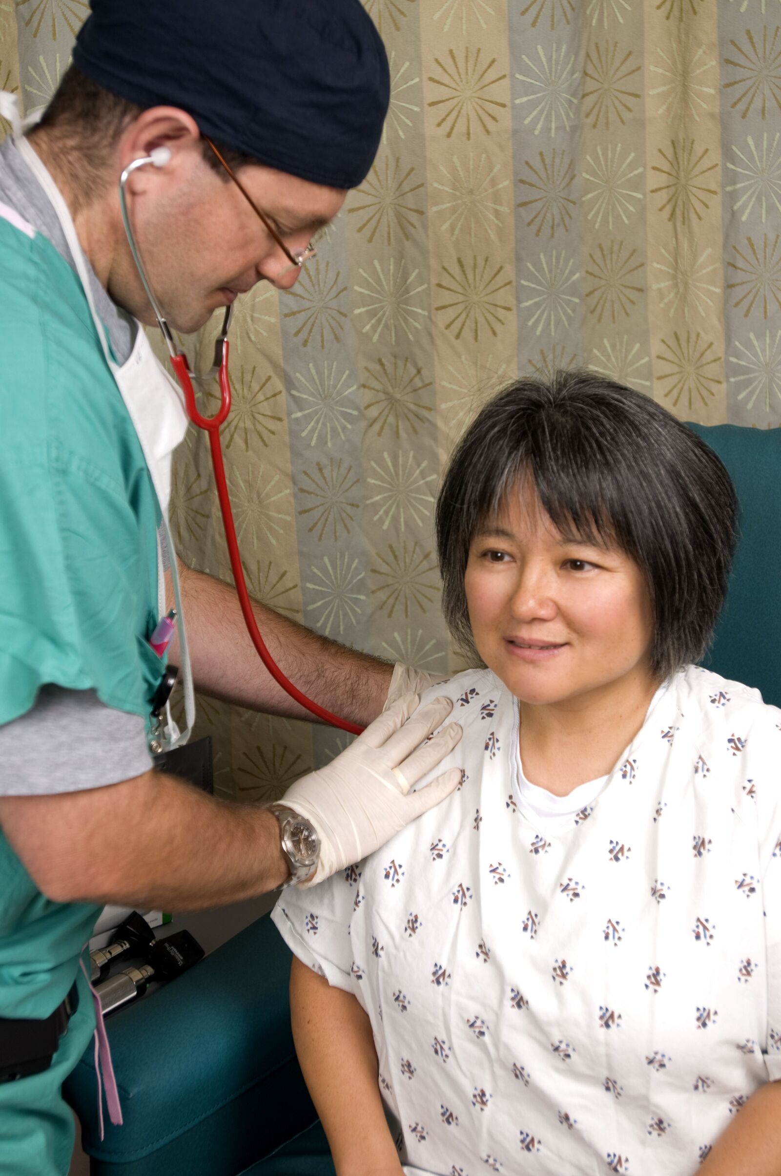 Nikon D300 sample photo. Physician, stethoscope photography