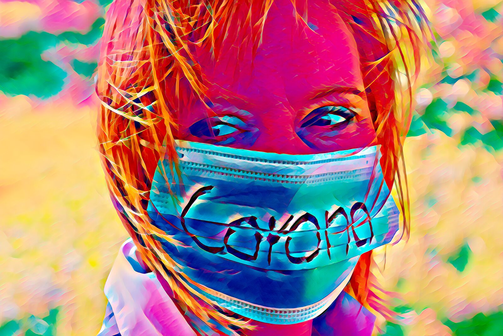 Canon EOS 90D sample photo. Mask, corona, word photography