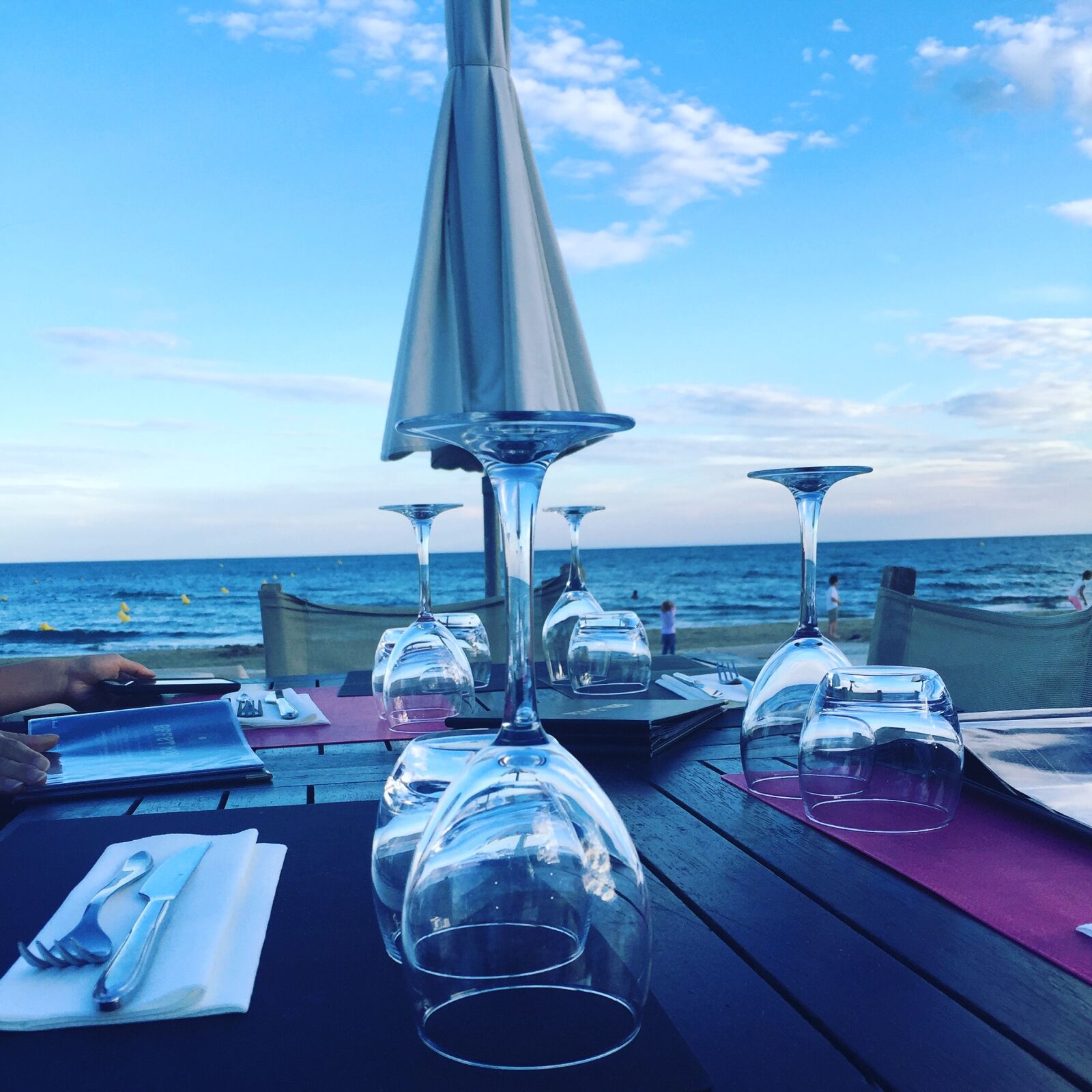 Apple iPhone 6 sample photo. Beach, restaurant, summer photography