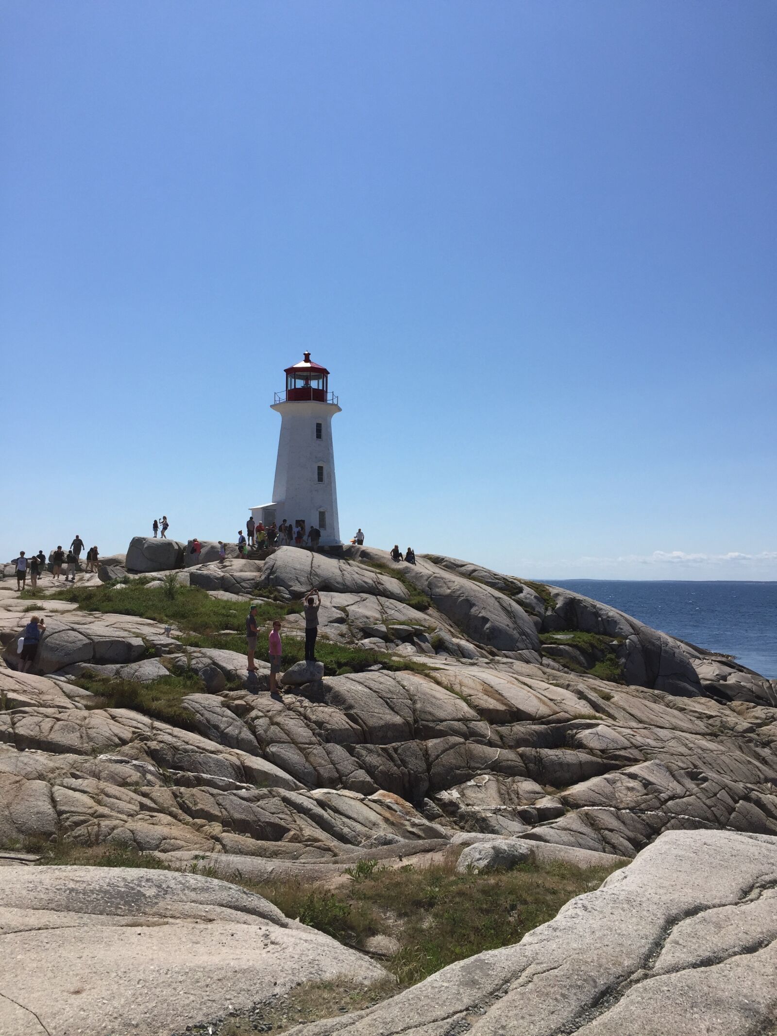 Apple iPhone 6 sample photo. Lighthouse, rocks, coast photography