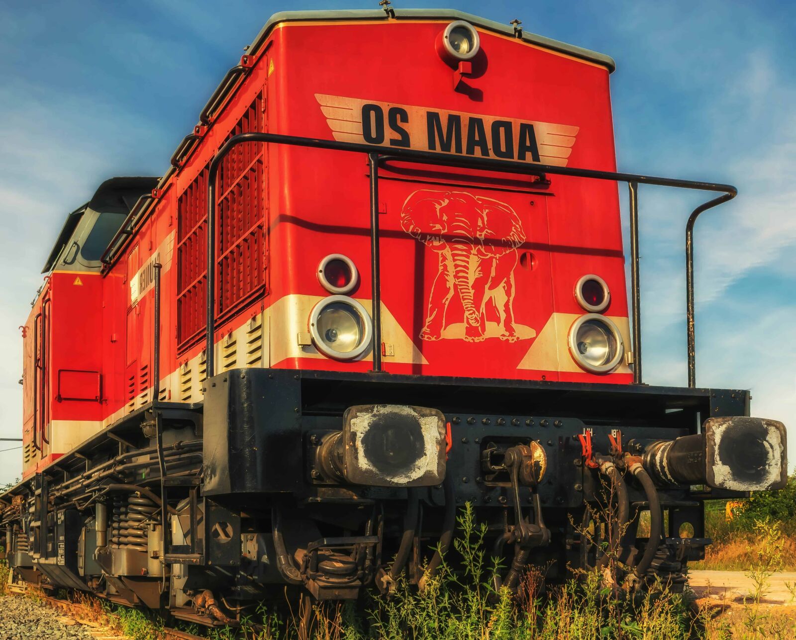 Nikon D3300 sample photo. Diesel engine, railway, train photography