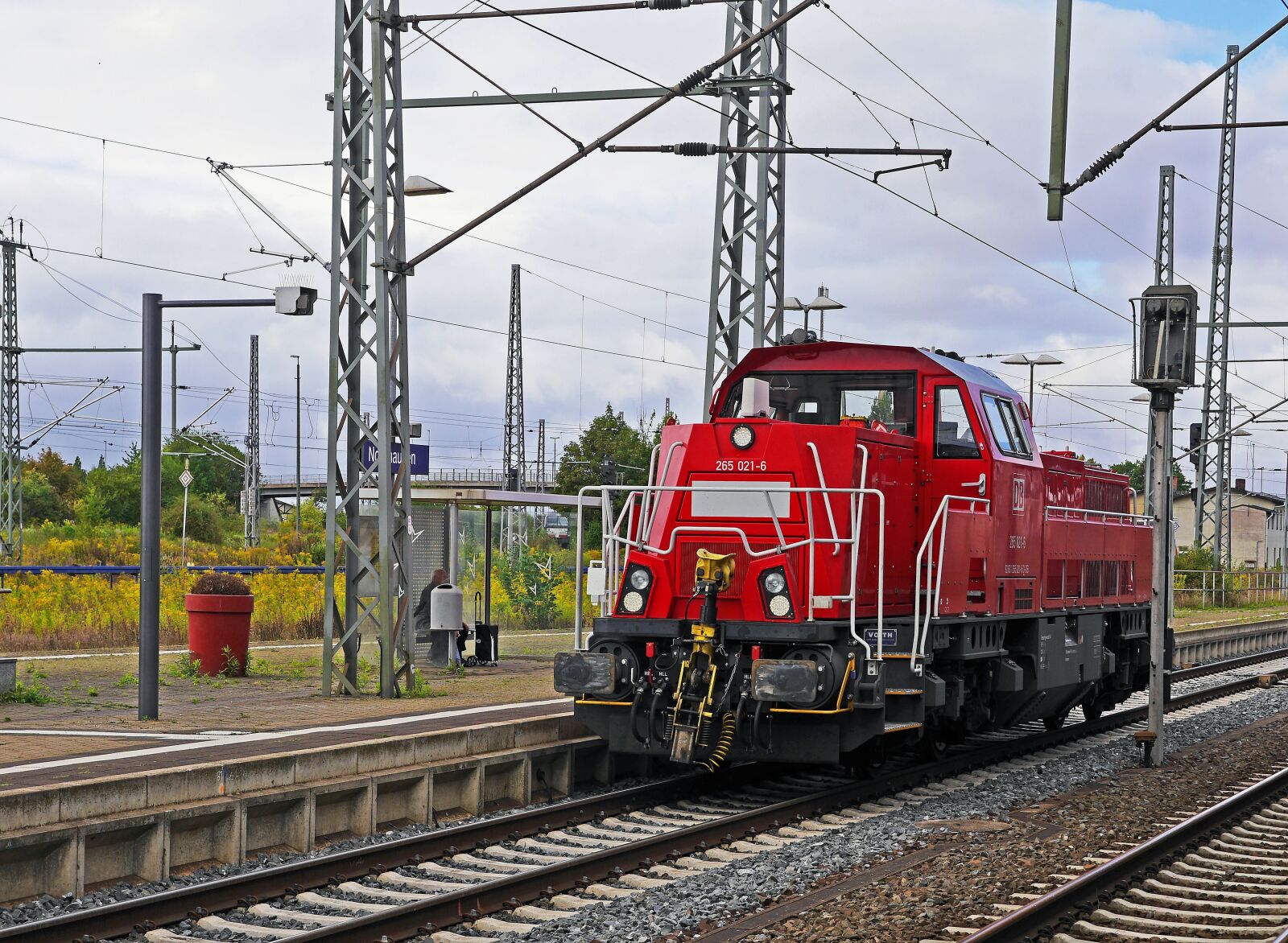 Panasonic Lumix DMC-GH3 sample photo. Deutsche bahn, diesel locomotive photography