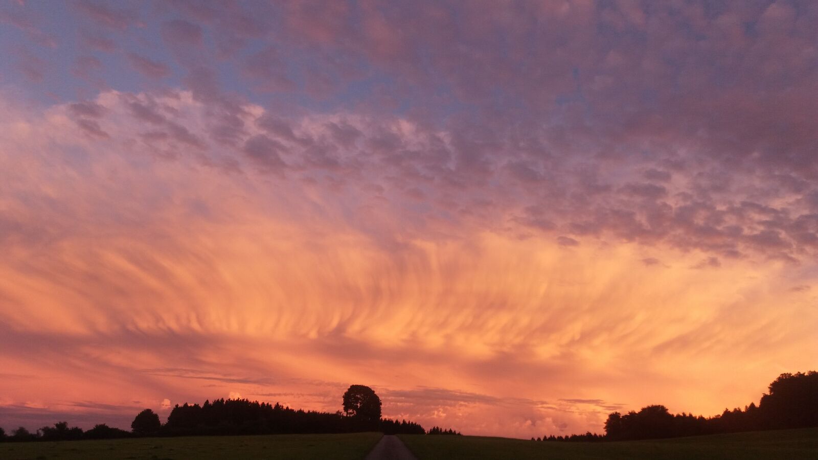 Samsung Galaxy J5 sample photo. Sunset, nature, panorama photography