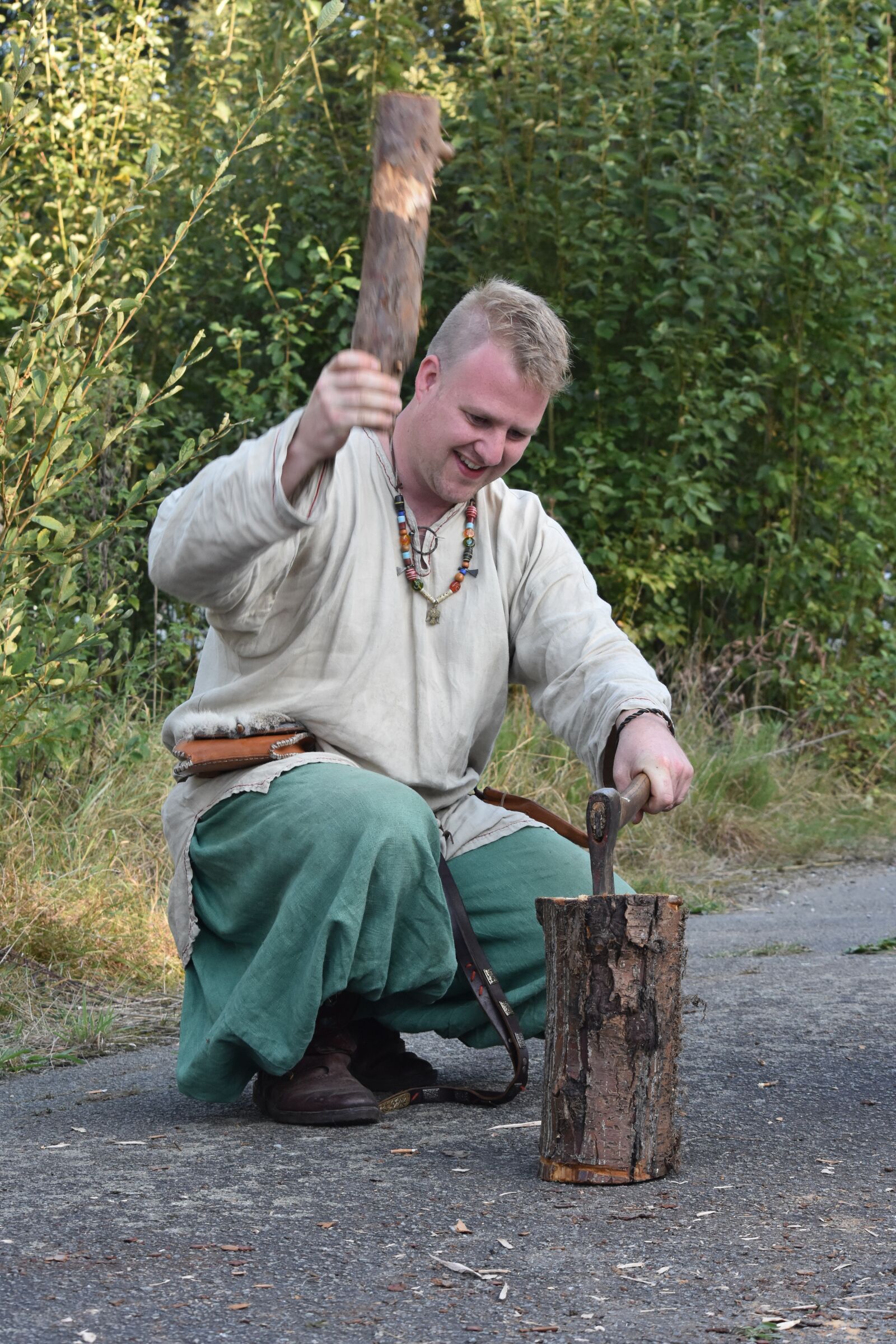 Nikon D7200 sample photo. Man, people, wood photography
