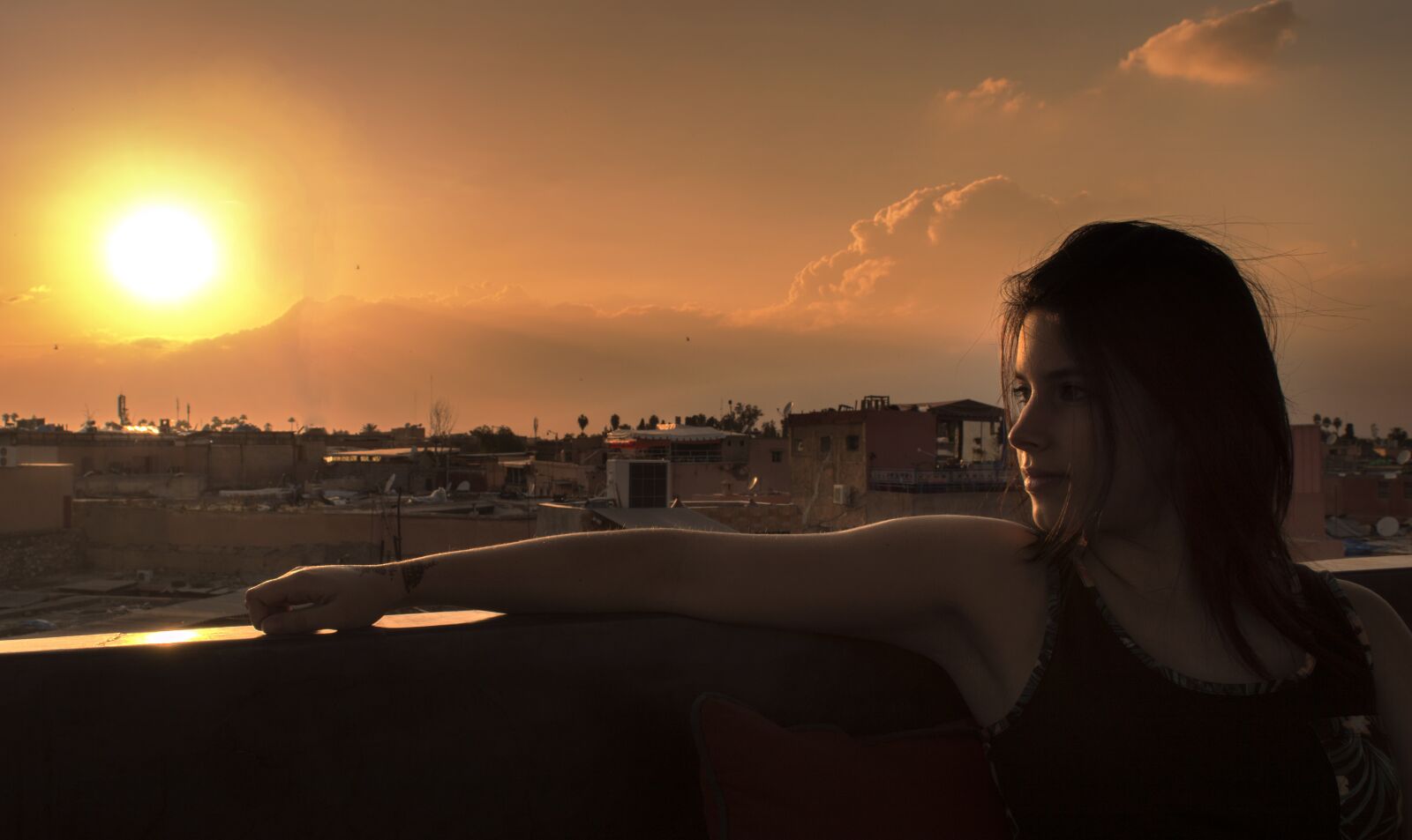 Nikon D3200 sample photo. Sunset, girl, women photography
