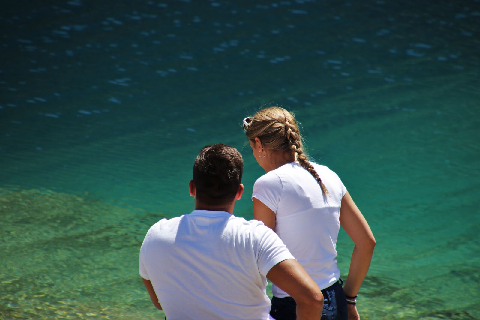 Canon EOS 80D sample photo. Para, alpine lake, blue photography