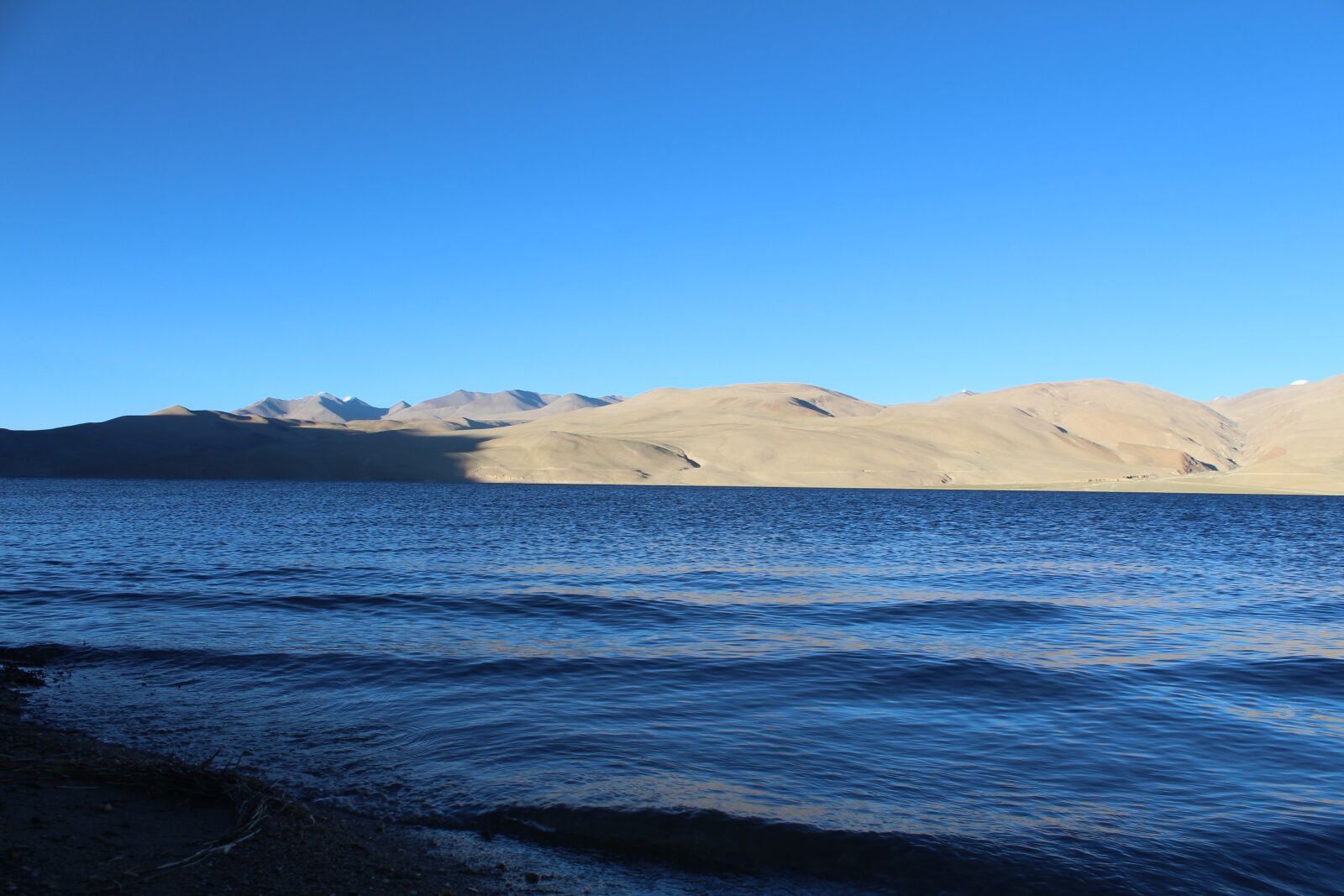 Canon EOS 700D (EOS Rebel T5i / EOS Kiss X7i) + Canon EF-S 18-55mm F3.5-5.6 IS II sample photo. Nature, bluewaters, pangong photography
