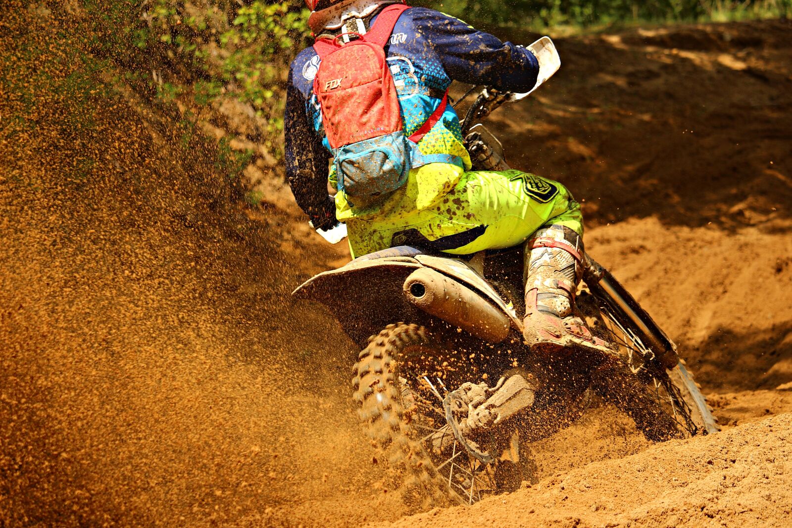 Canon EOS 100D (EOS Rebel SL1 / EOS Kiss X7) sample photo. Motocross, enduro, dirtbike photography