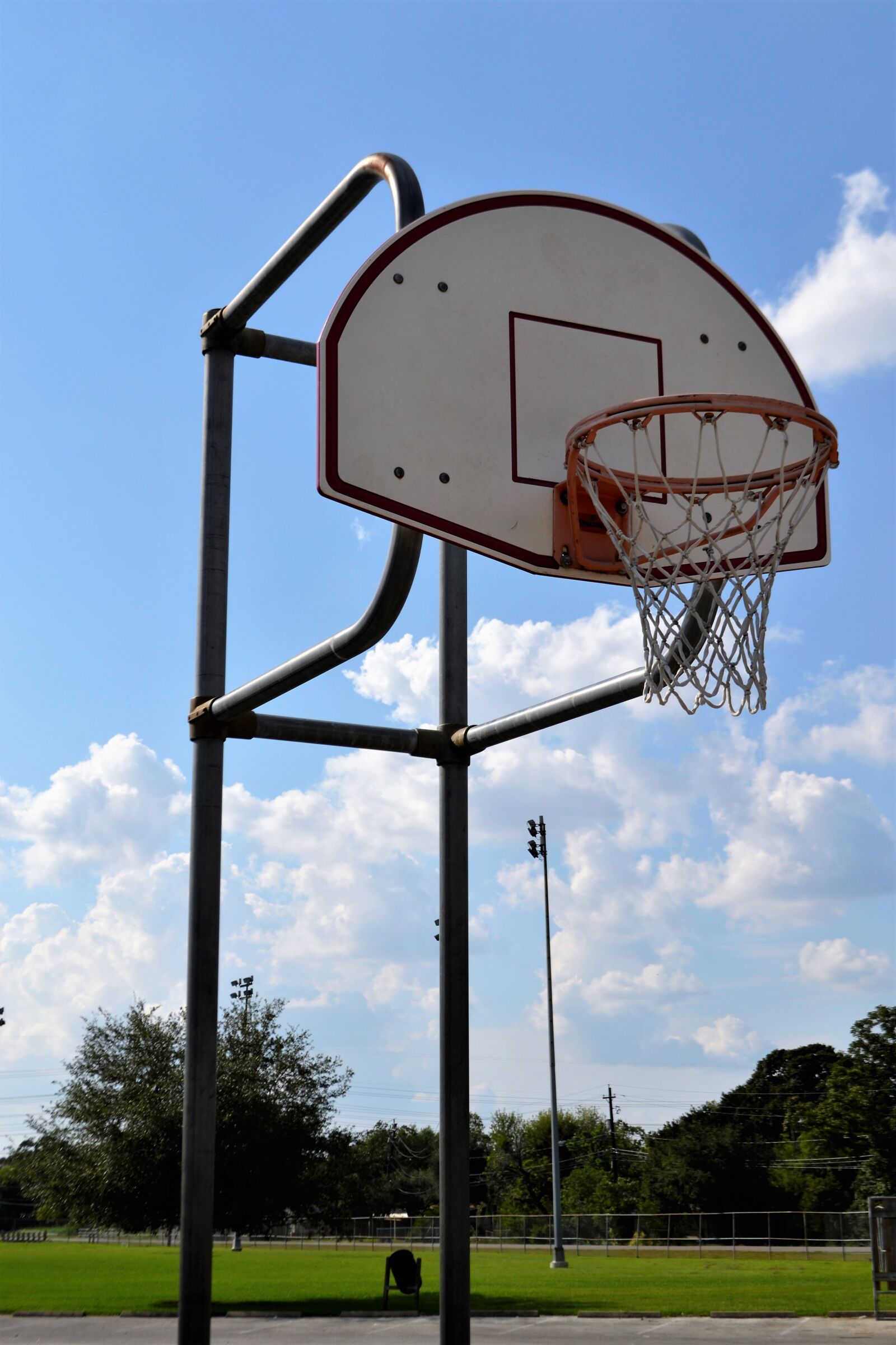 Nikon D3100 sample photo. Outdoor basketball court, houston photography