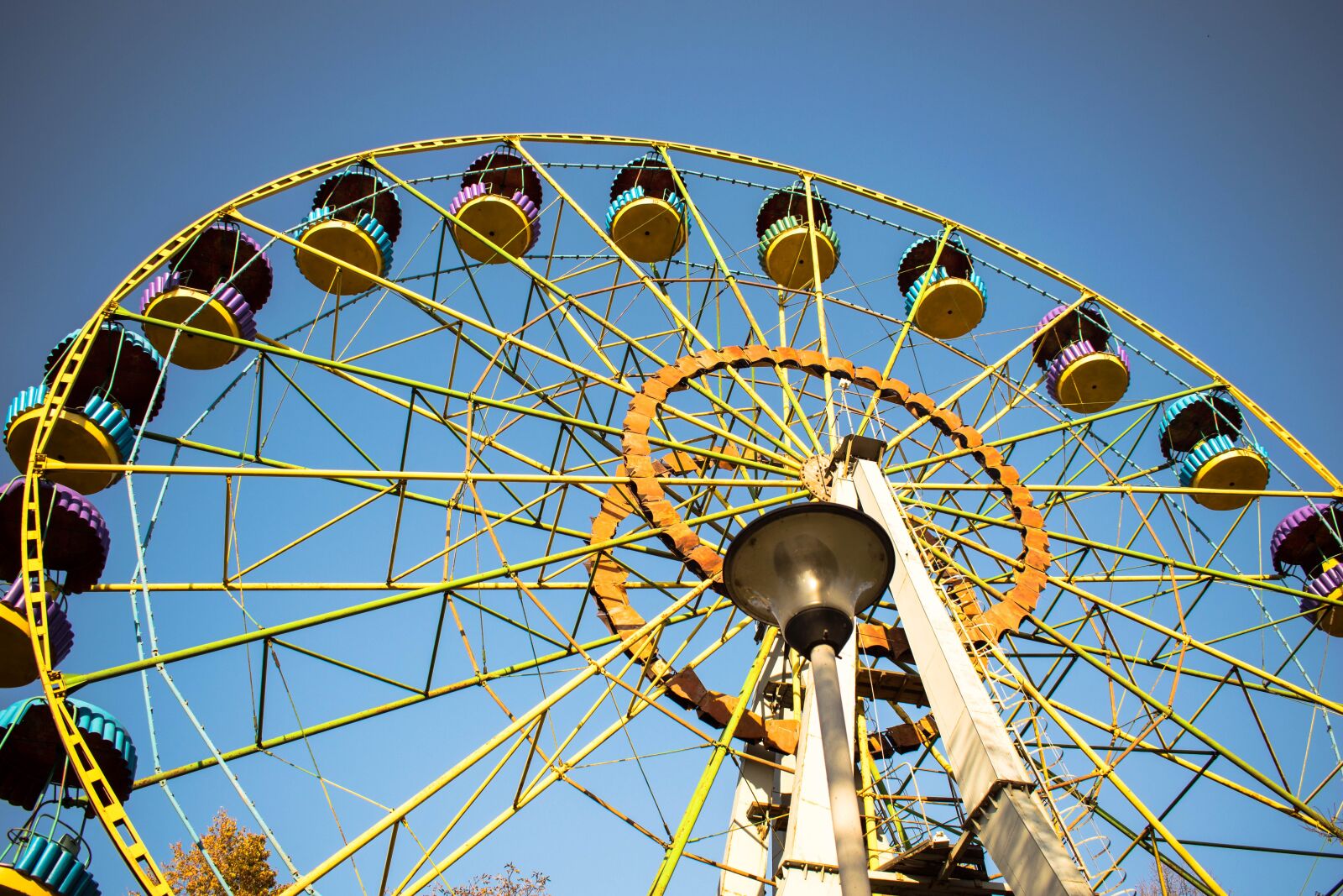 Nikon D3300 sample photo. Ferris wheel, park, zhitomir photography
