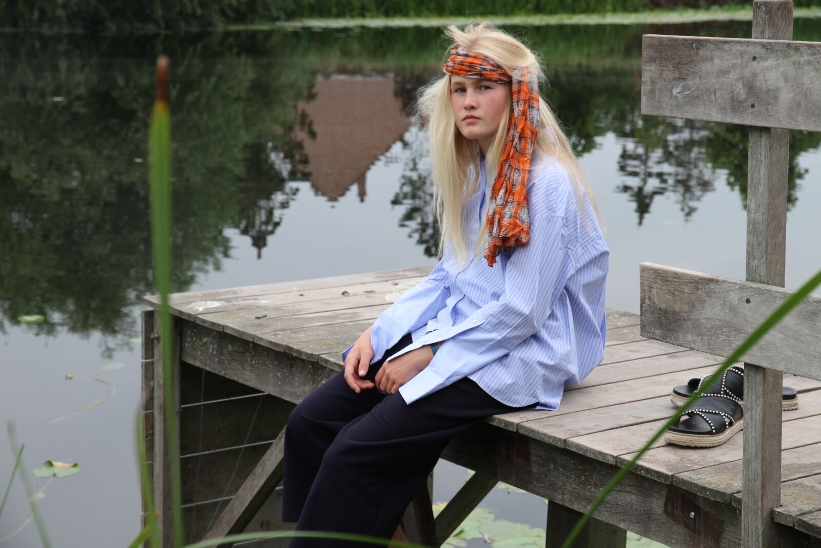 Canon EOS 7D sample photo. Young girl, bohemian, blonde photography