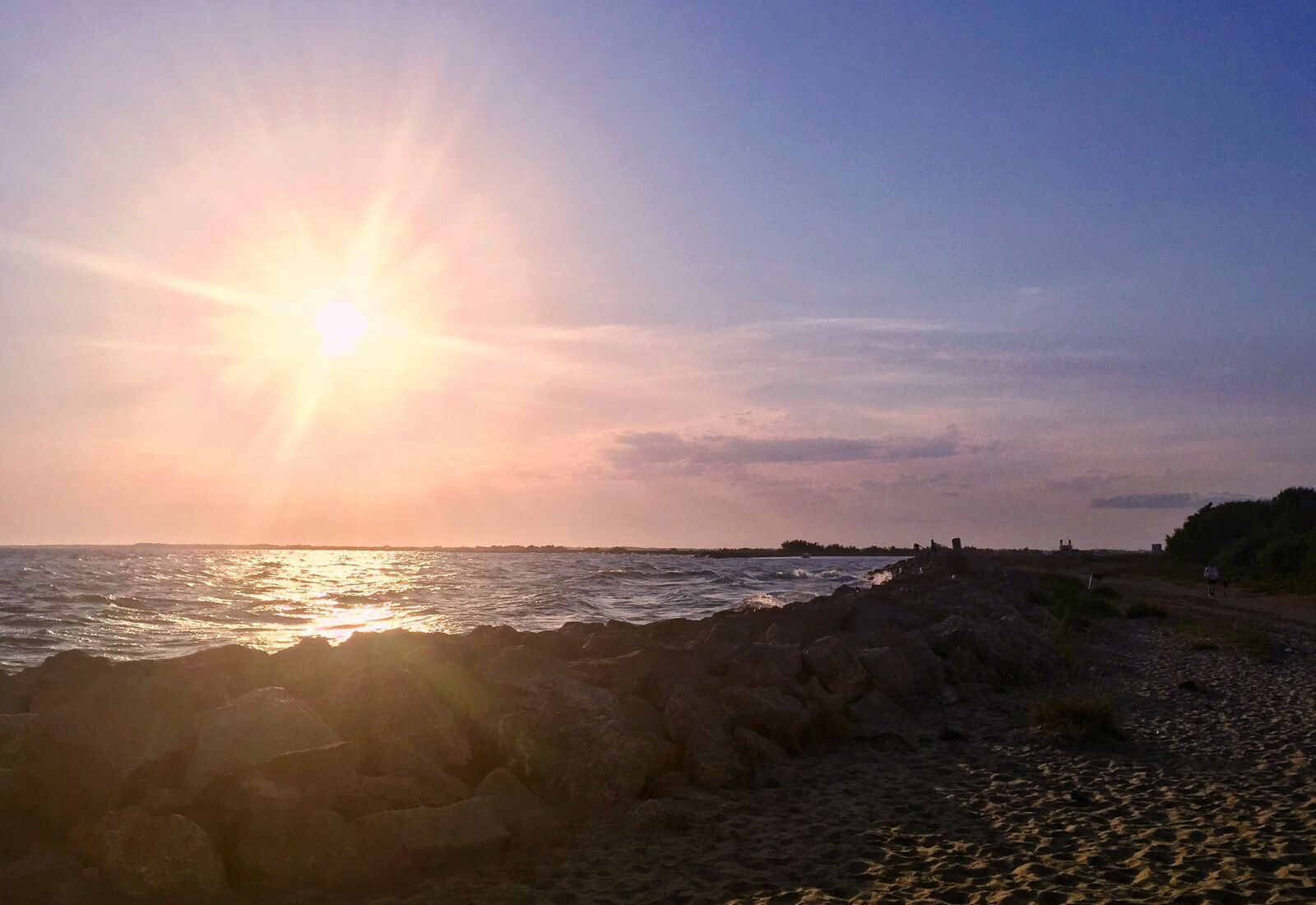 Apple iPhone 6 sample photo. Sunset, sun, sea photography
