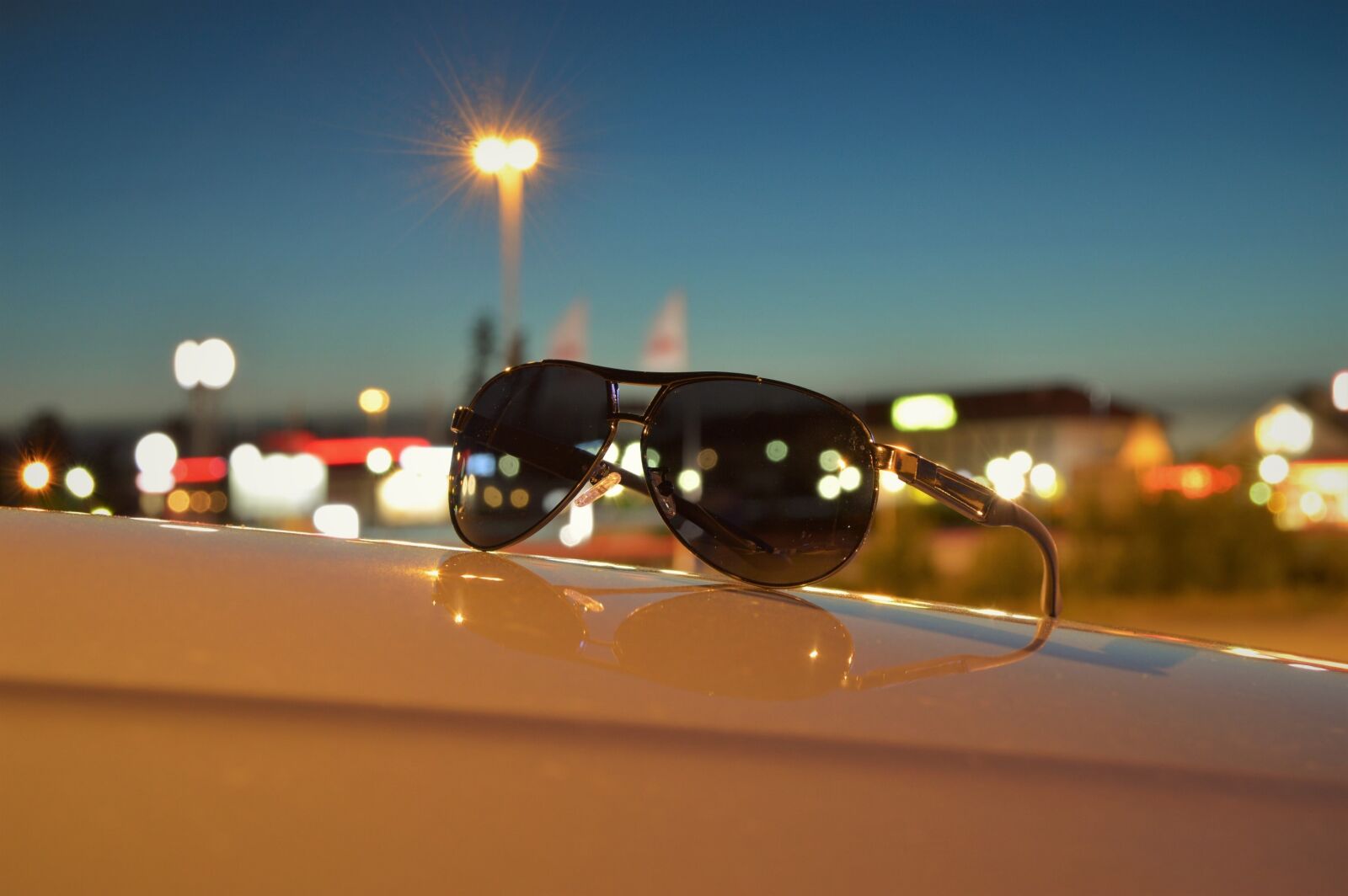 Nikon D3200 sample photo. Sunglasses, evening, sweden photography
