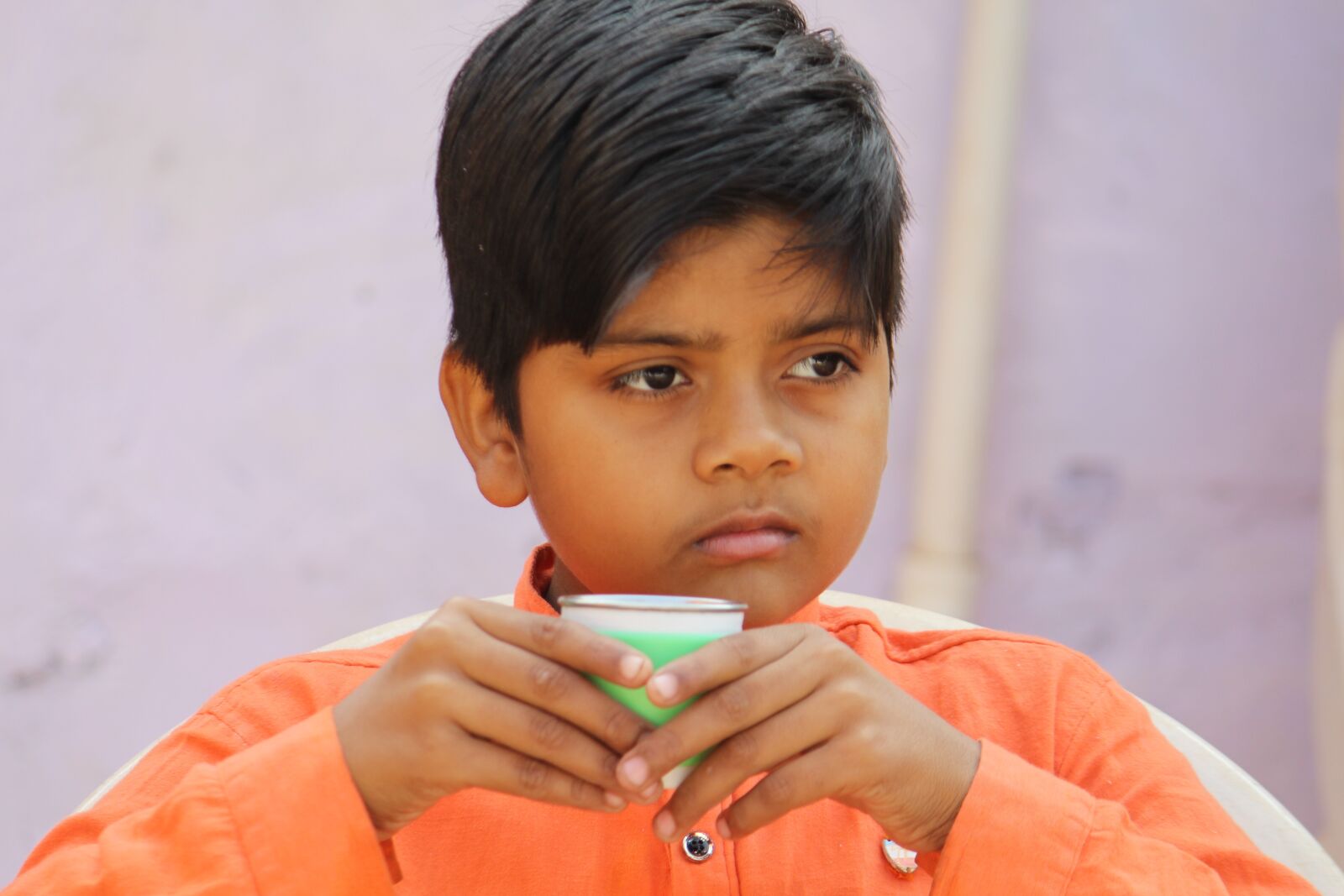 Canon EOS 700D (EOS Rebel T5i / EOS Kiss X7i) sample photo. Poor boy, cute, village photography