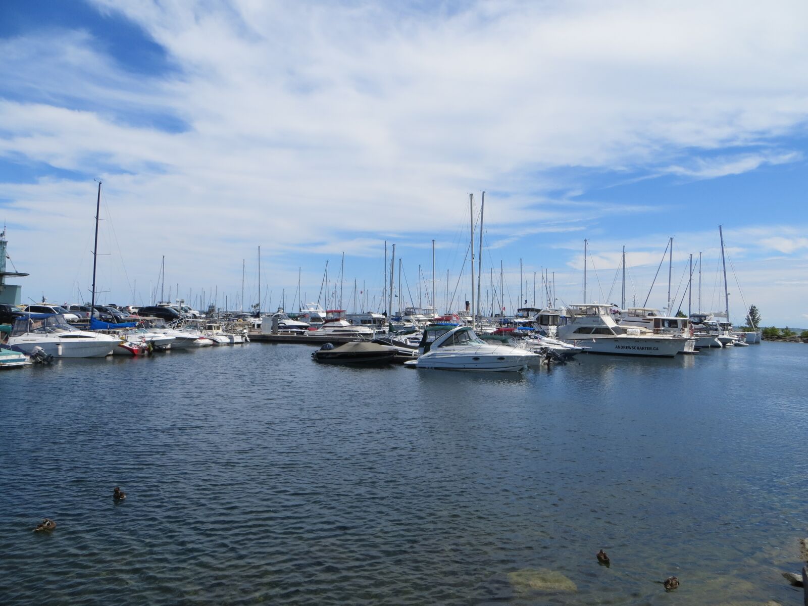 Canon PowerShot SX240 HS sample photo. Port credit marina, port photography