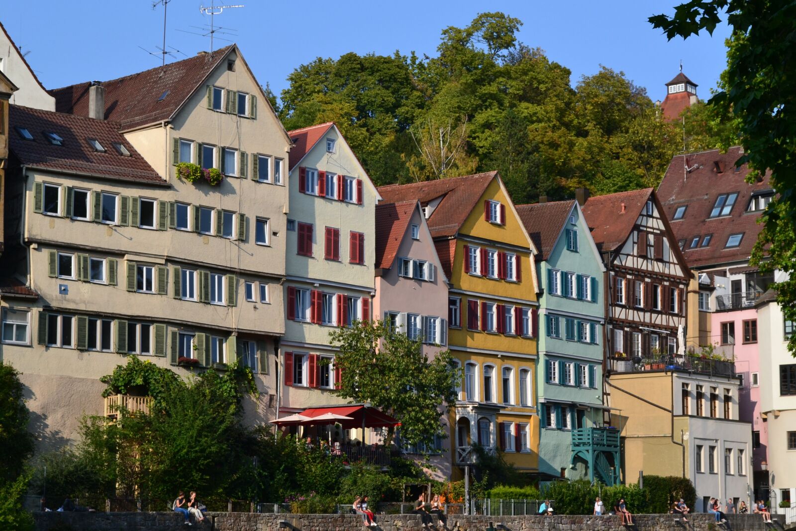 Nikon D3100 sample photo. Tübingen, city, germany photography