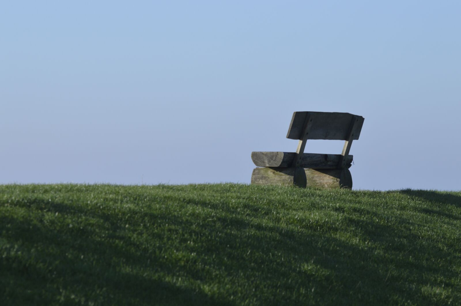 Nikon D3200 sample photo. Bank, loneliness, rest photography