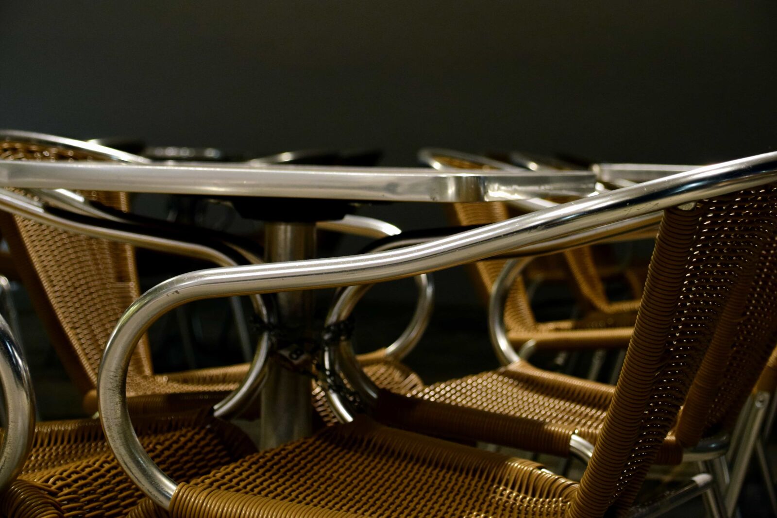 Nikon D3300 sample photo. Metal, furniture, chair, table photography