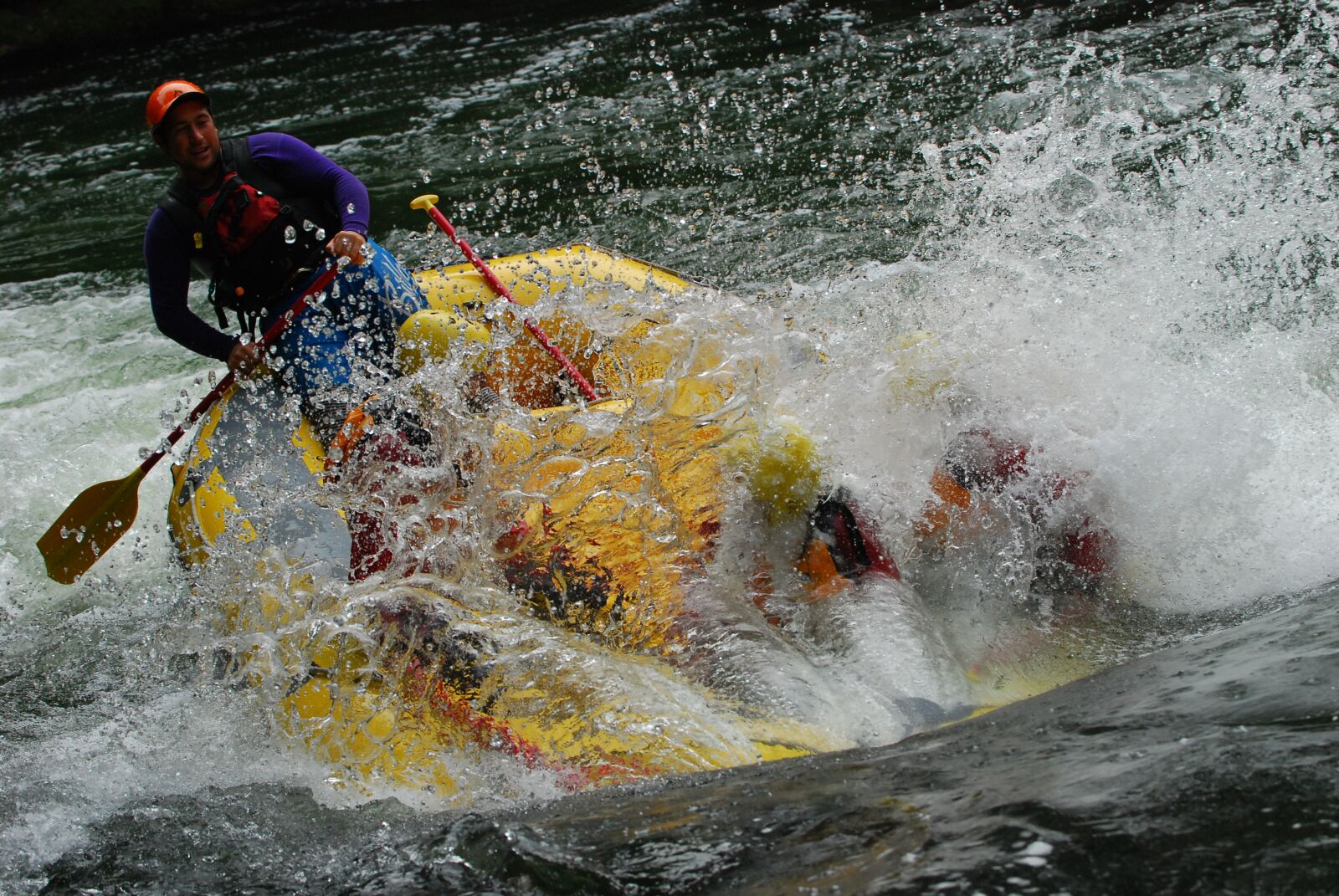 Nikon D80 sample photo. Raft, rafting, white photography