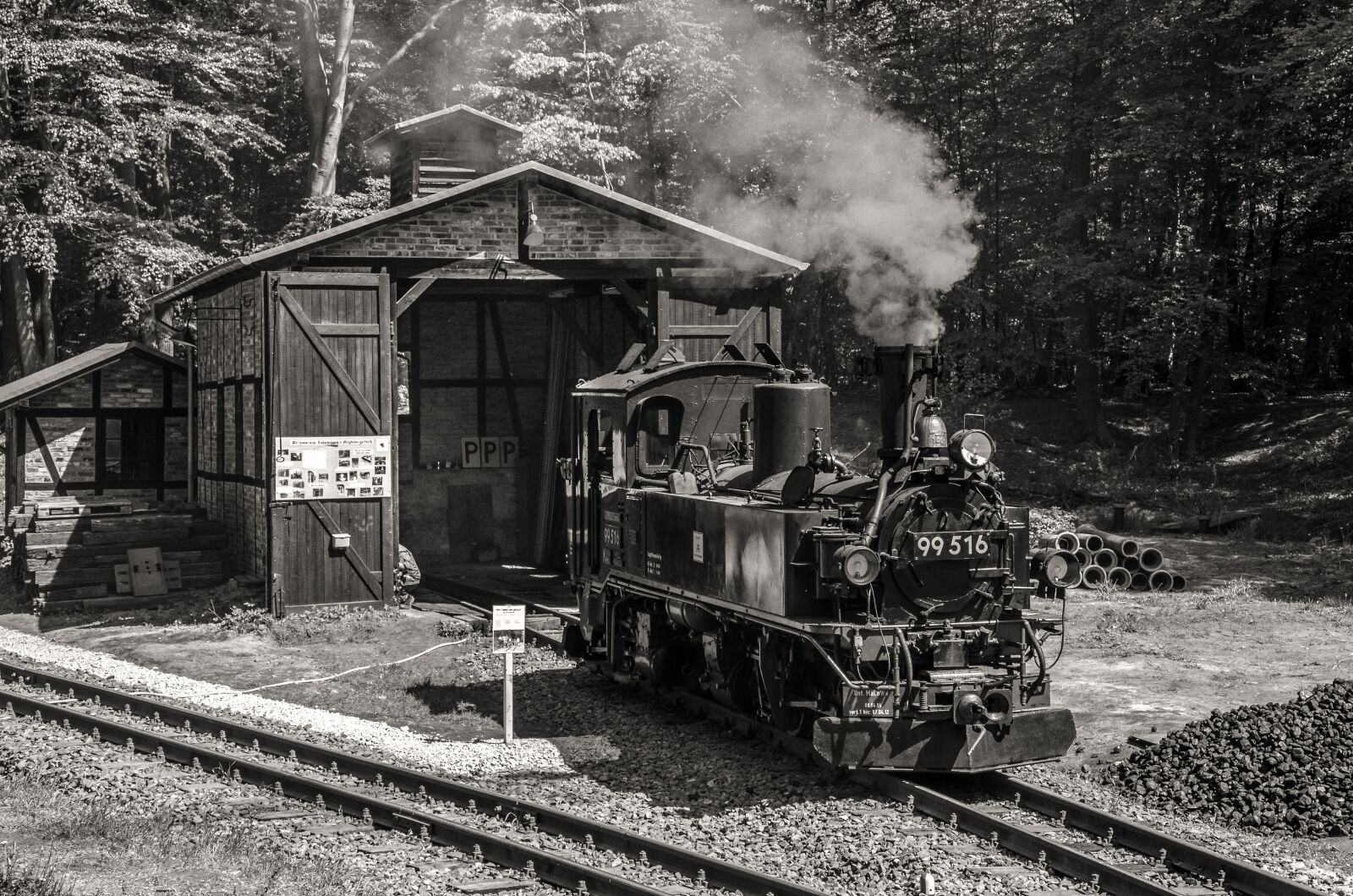 18 105 3.5 5.6 sample photo. Steam locomotive, historically, locomotive photography