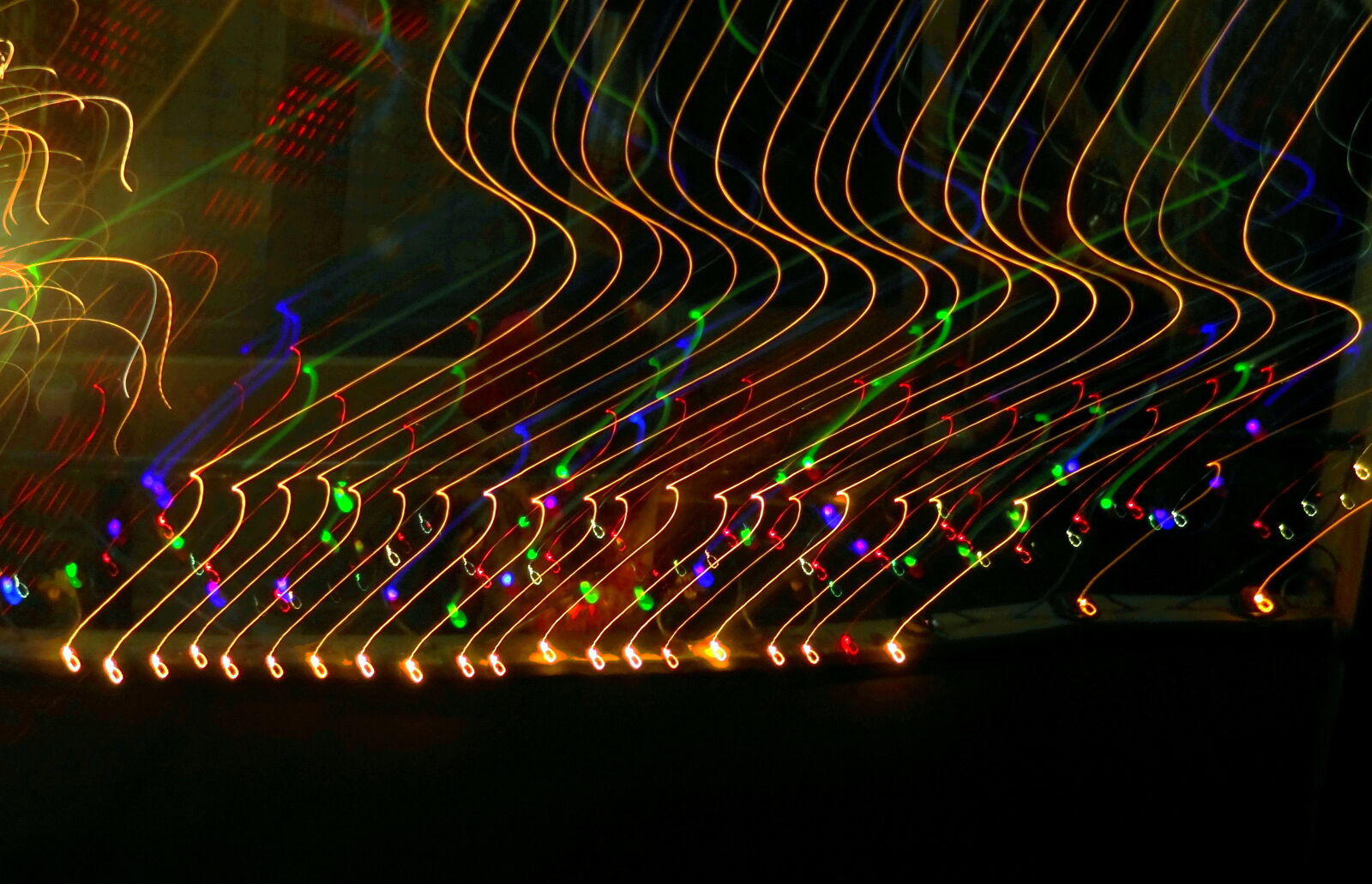 Sony Cyber-shot DSC-HX9V sample photo. Light, trails, at, night photography