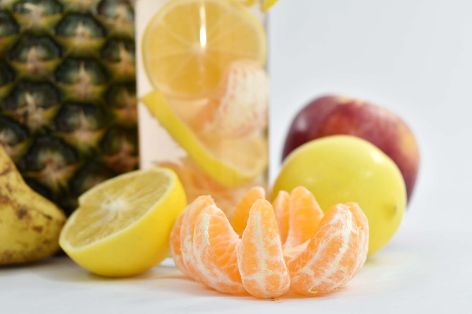 Nikon D5500 sample photo. Beverage, lemonade, tangerine, vegan photography