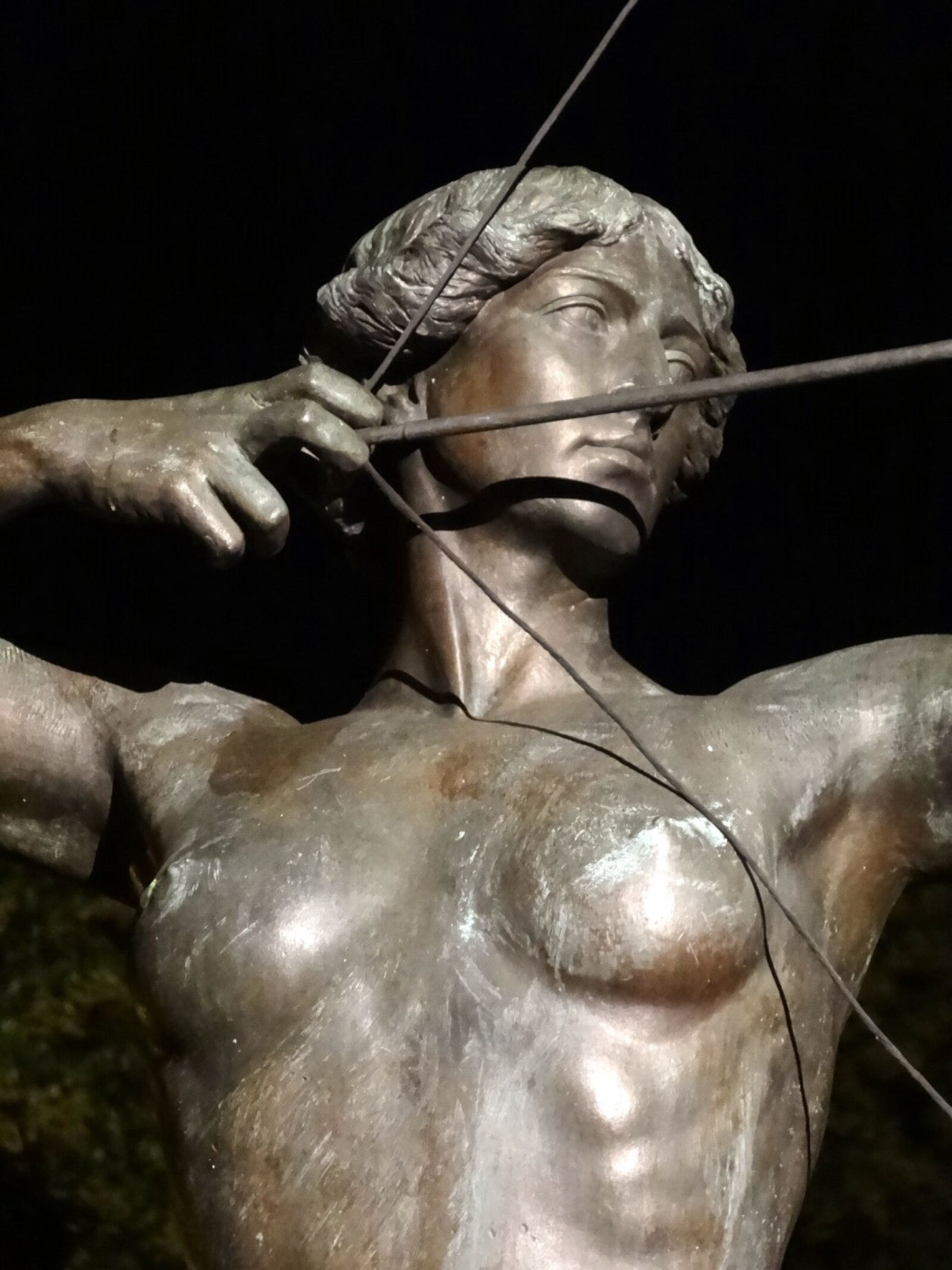 Sony Cyber-shot DSC-HX20V sample photo. Luczniczka, bydgoszcz, statue photography