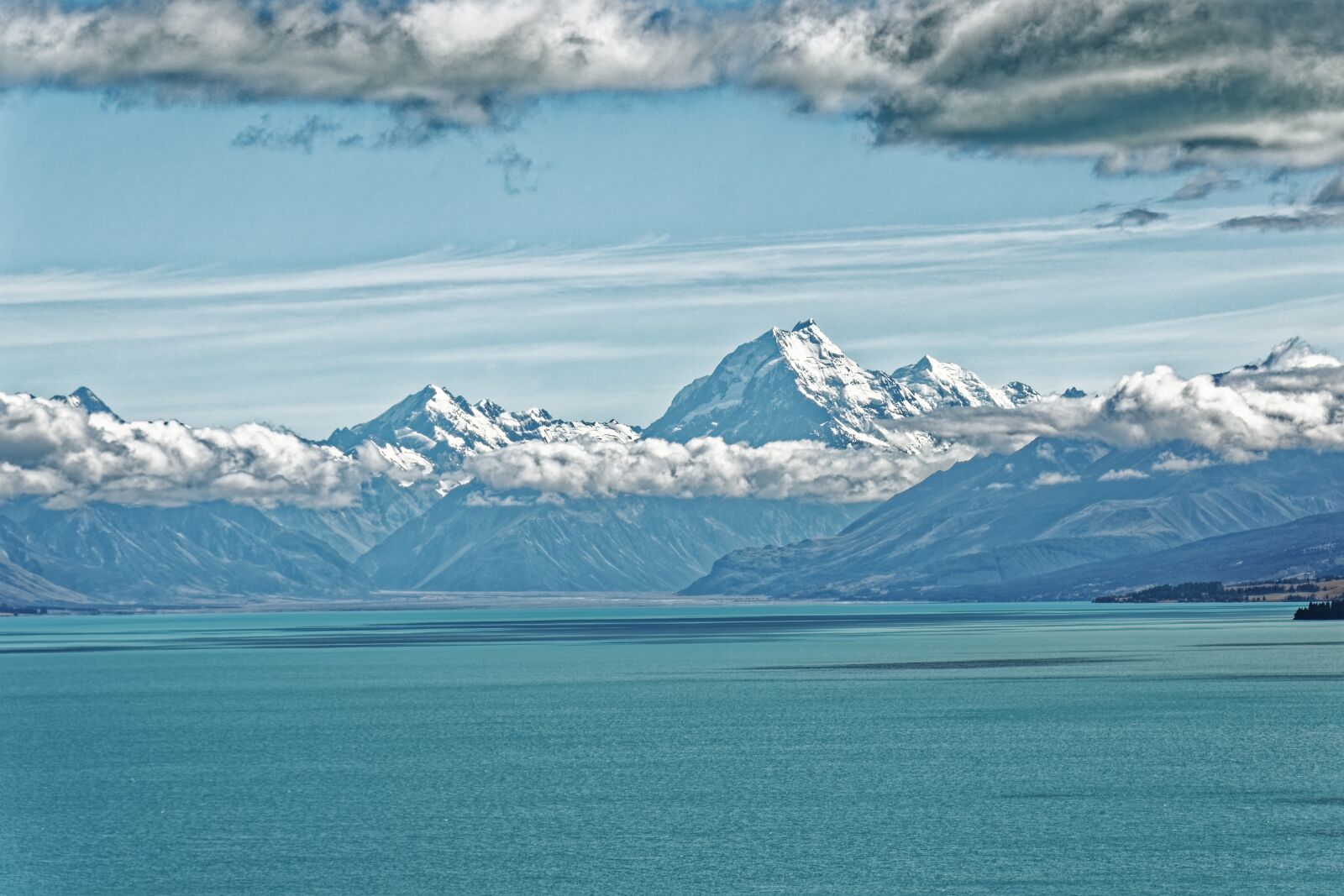 Nikon D500 sample photo. New zealand, lake pukaki photography