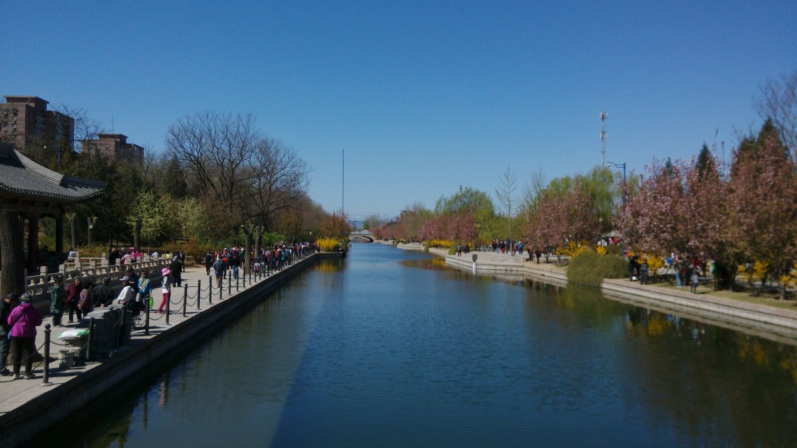 Xiaomi MI3 sample photo. Canal, spring, outing photography
