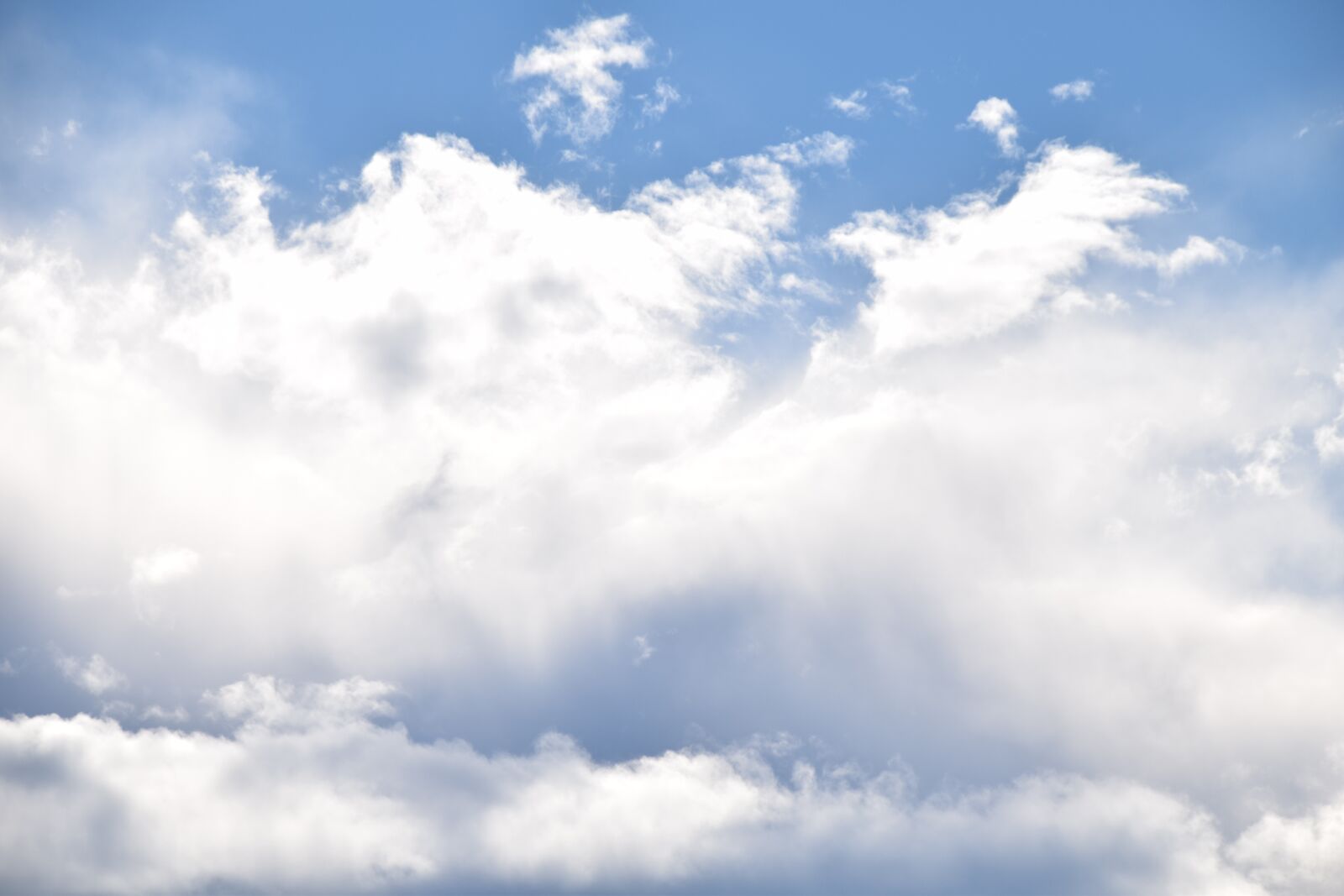 Nikon D5300 sample photo. Blue sky, white clouds photography