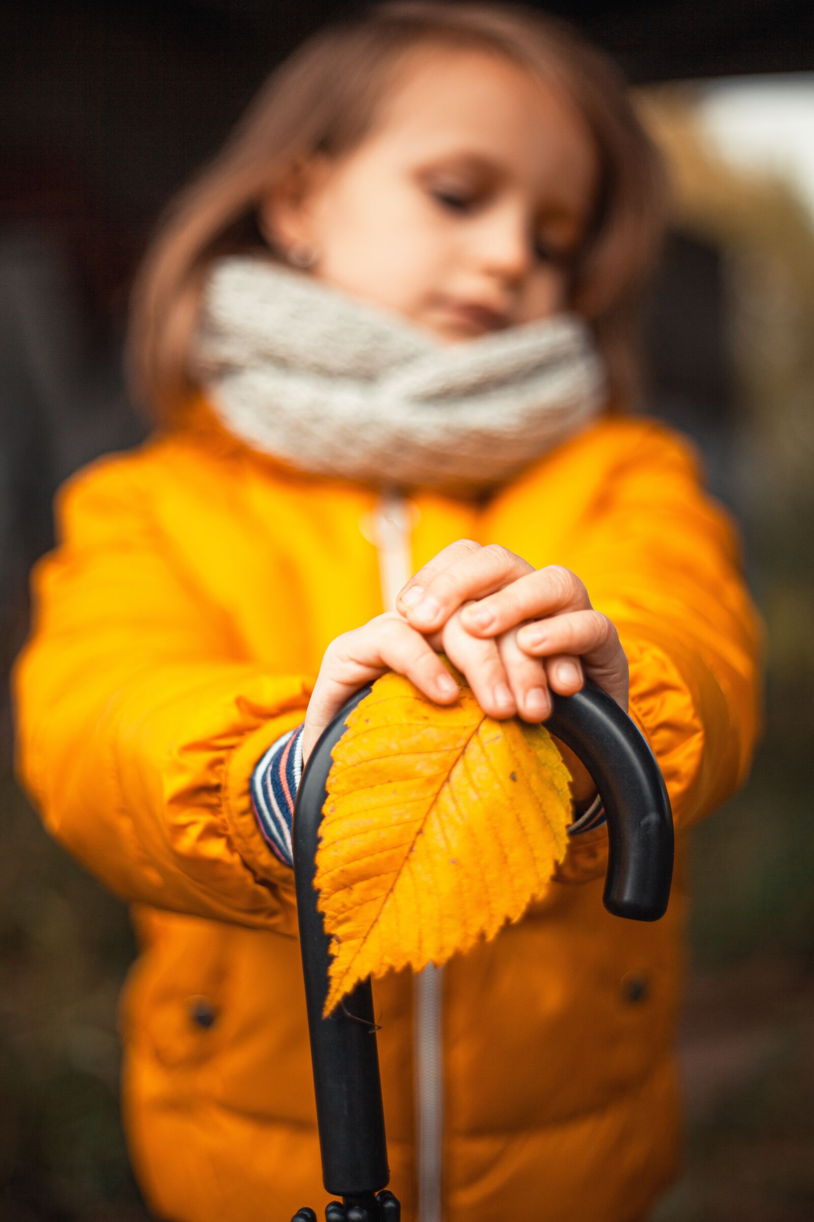 Canon EOS 5D Mark II sample photo. Girl, autumn, nature photography