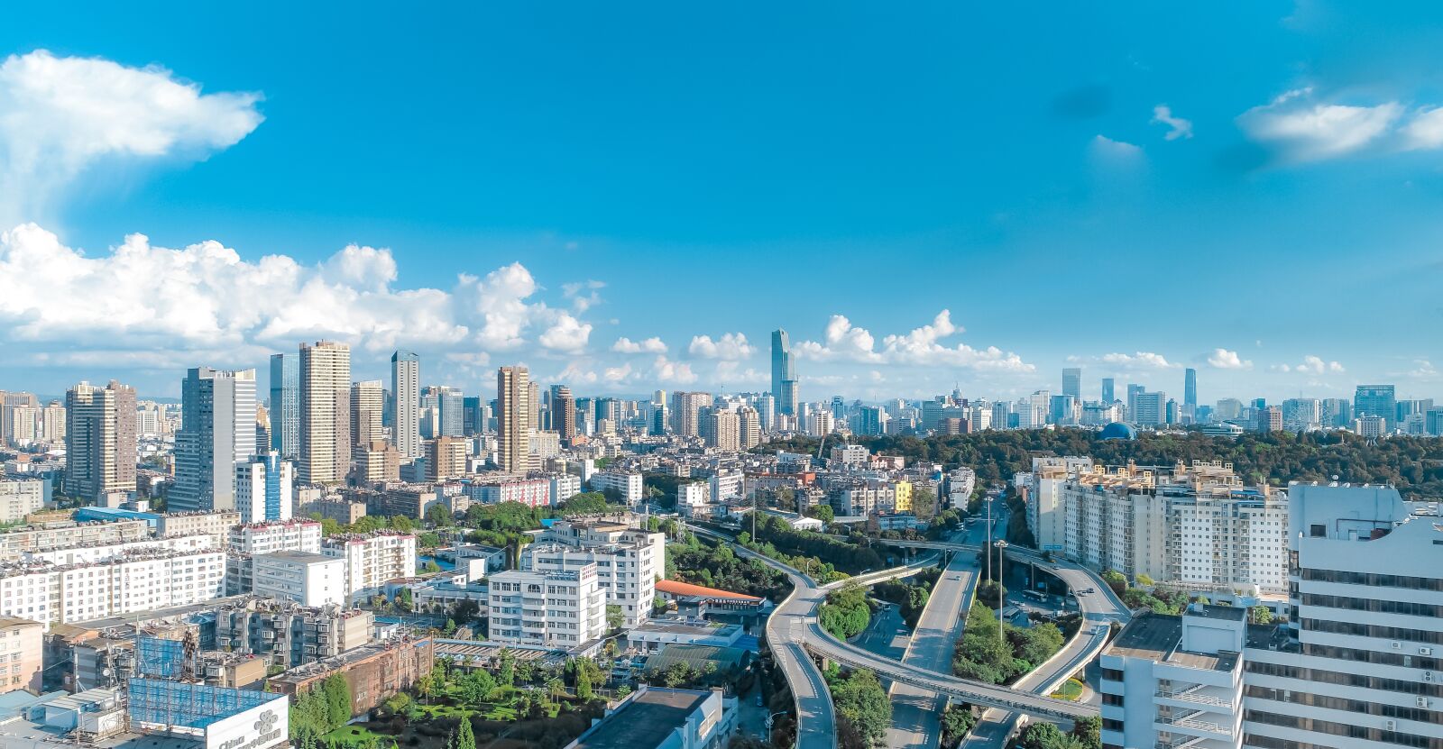 DJI FC6310 sample photo. 城市, 天空, 全景 photography