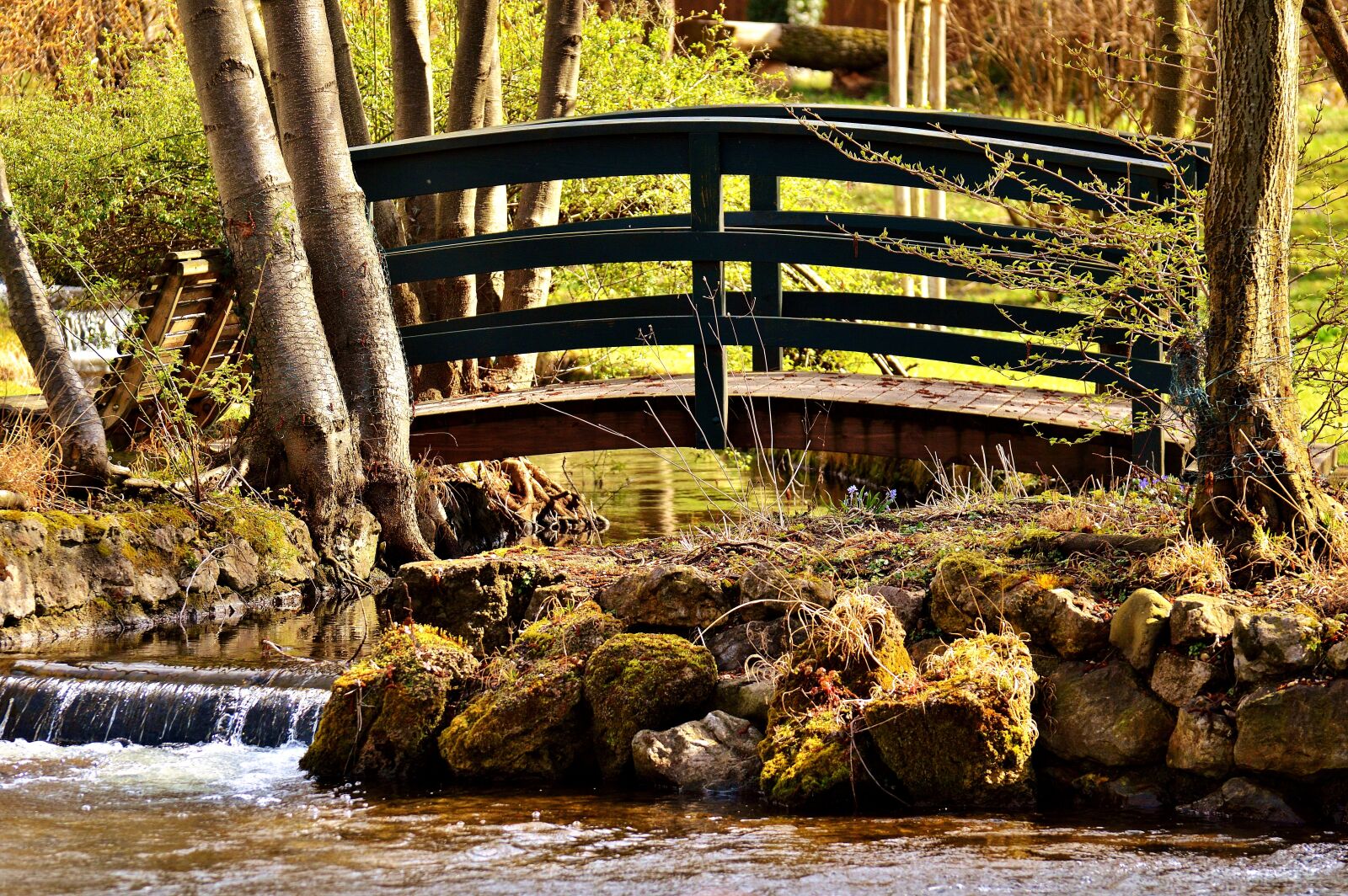 Nikon D3200 sample photo. Bridge, bach, water photography