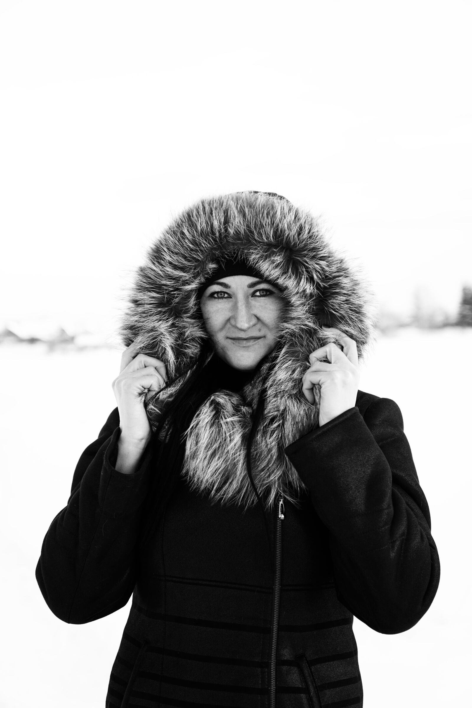 Sony ILCA-77M2 + Sony DT 16-50mm F2.8 SSM sample photo. Girl, winter, russia photography