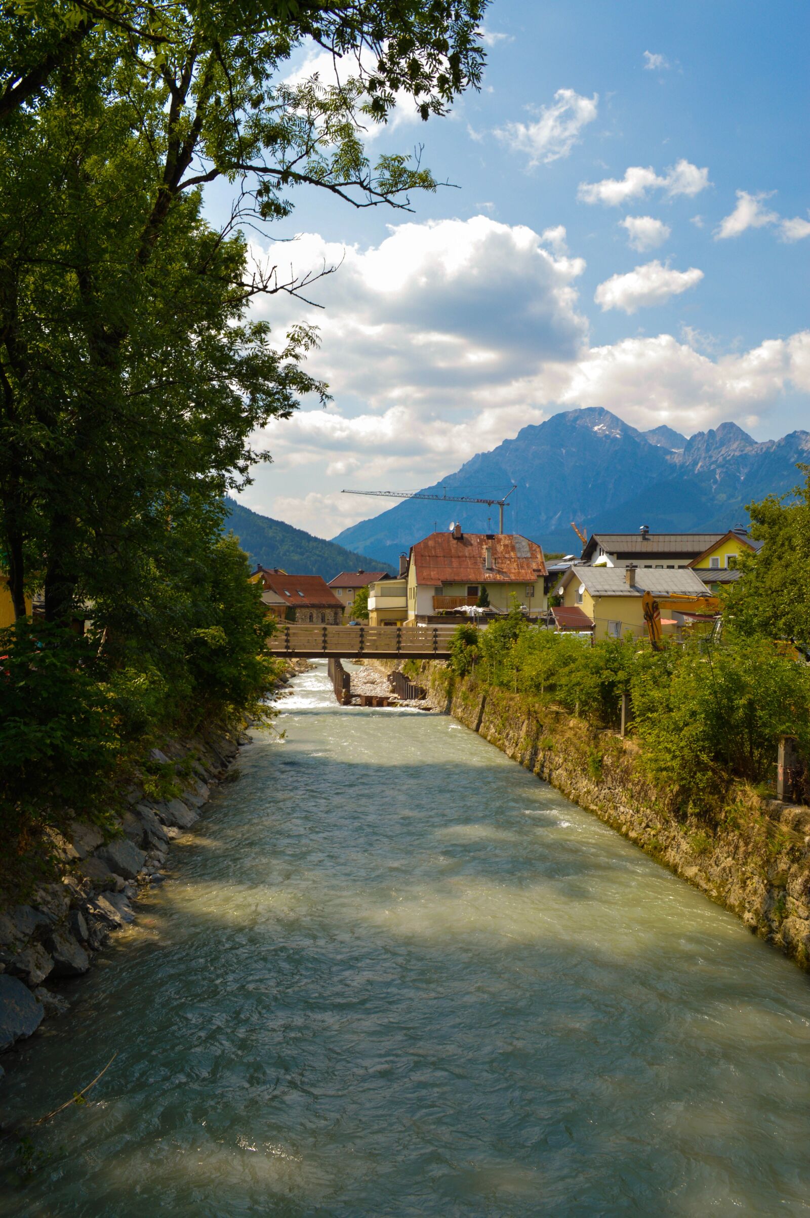 Nikon D3200 sample photo. Channel, austria, mountains photography