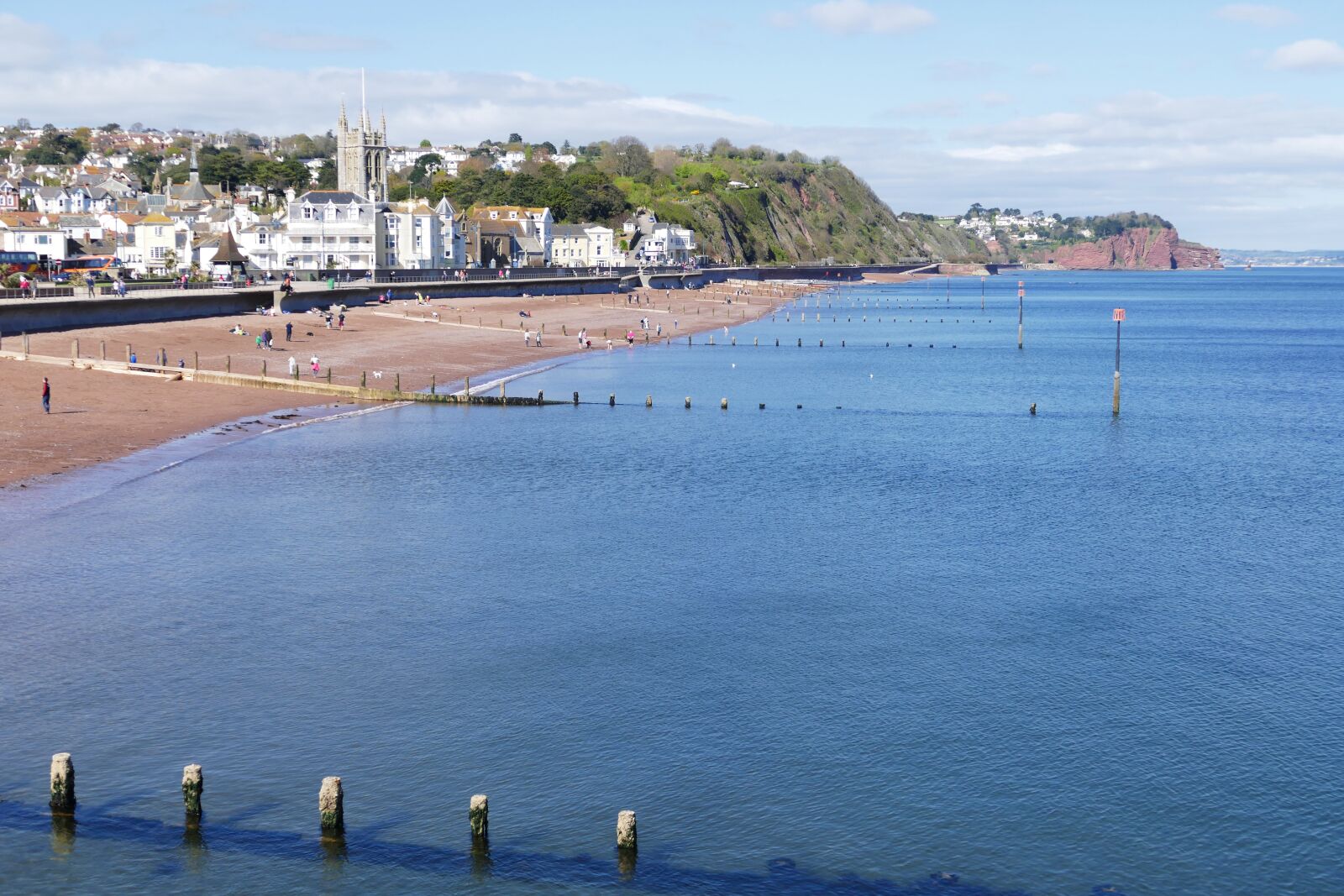 Panasonic Lumix DMC-FZ1000 sample photo. Teignmouth, devon, water photography