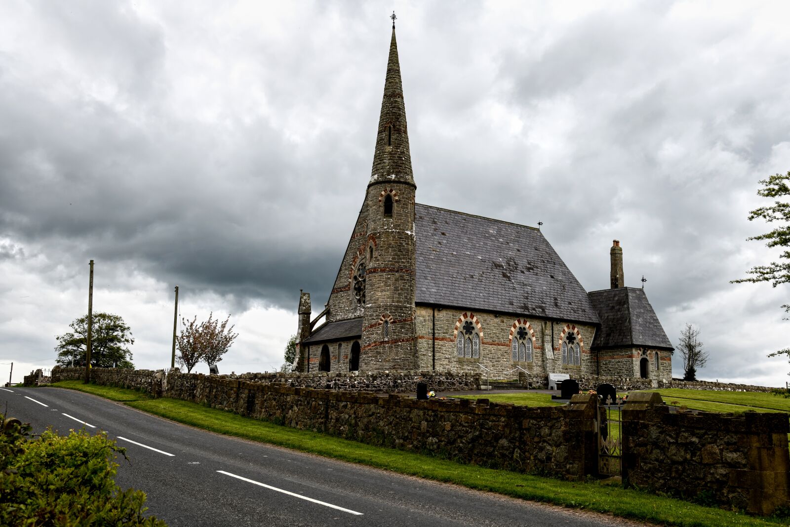 Nikon D850 sample photo. Church of ireland ballyclog photography