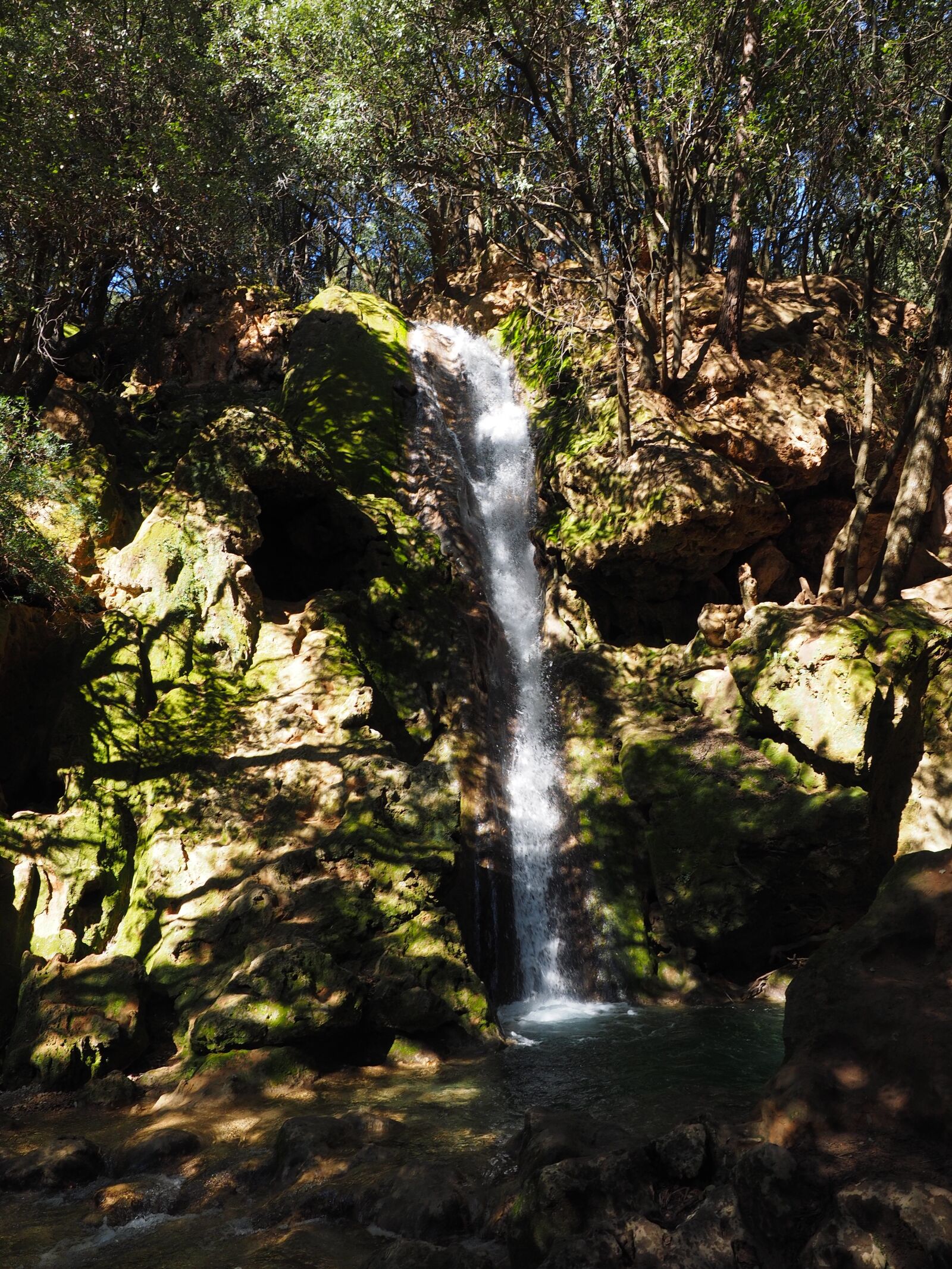 Olympus OM-D E-M1 + Olympus M.Zuiko Digital ED 12-40mm F2.8 Pro sample photo. Salt des freu, waterfall photography