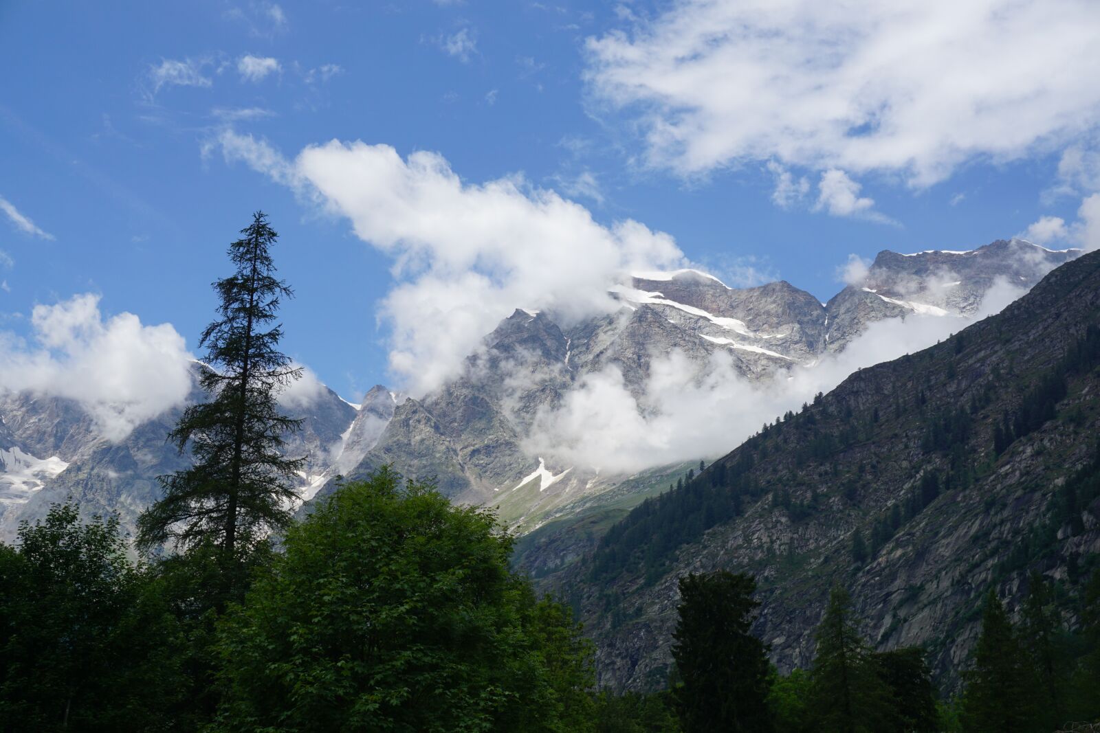 Sony a6000 sample photo. Sky, mountain, nature photography