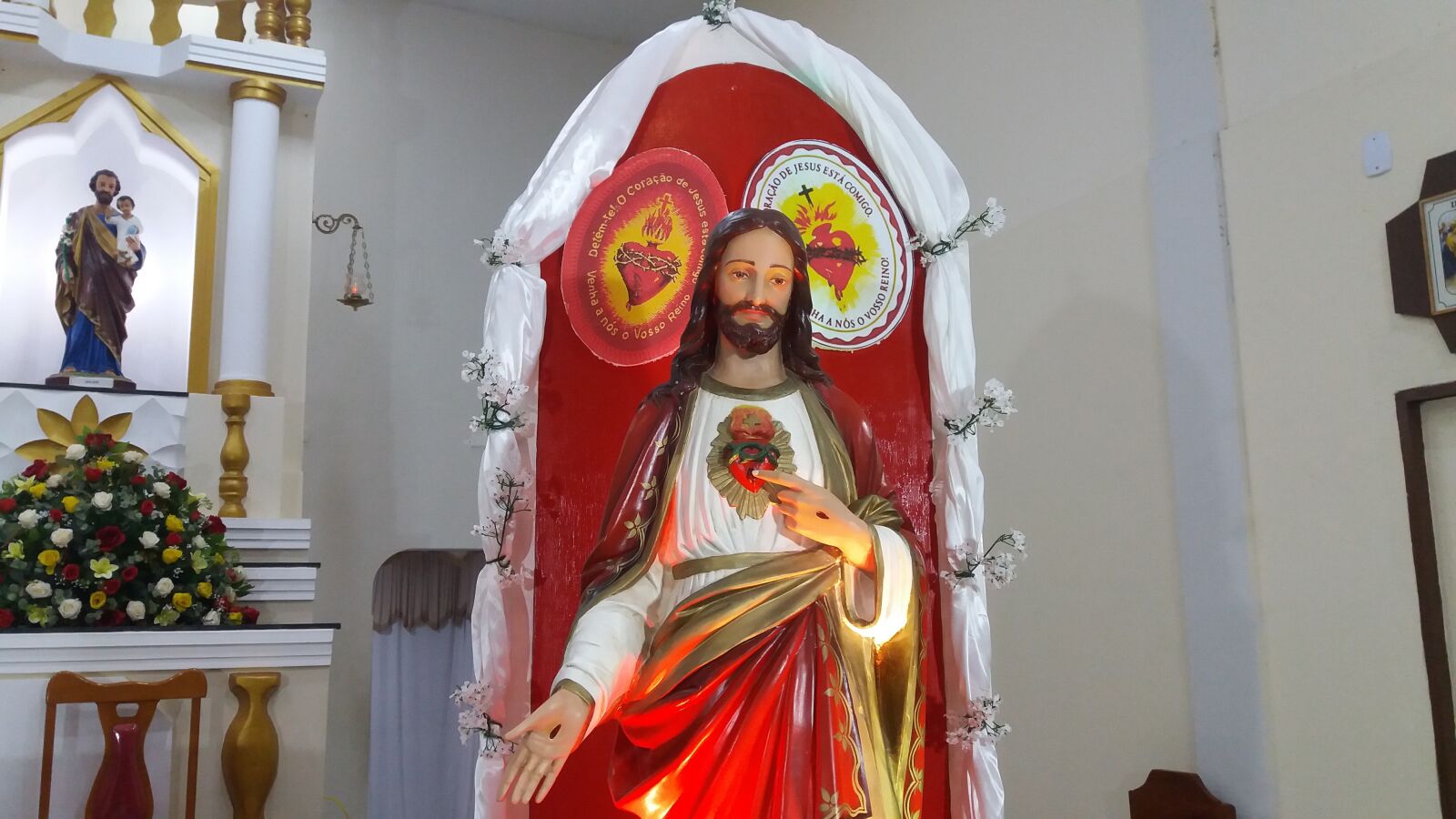 Samsung Galaxy J5 sample photo. Jesus's holy heart, church photography