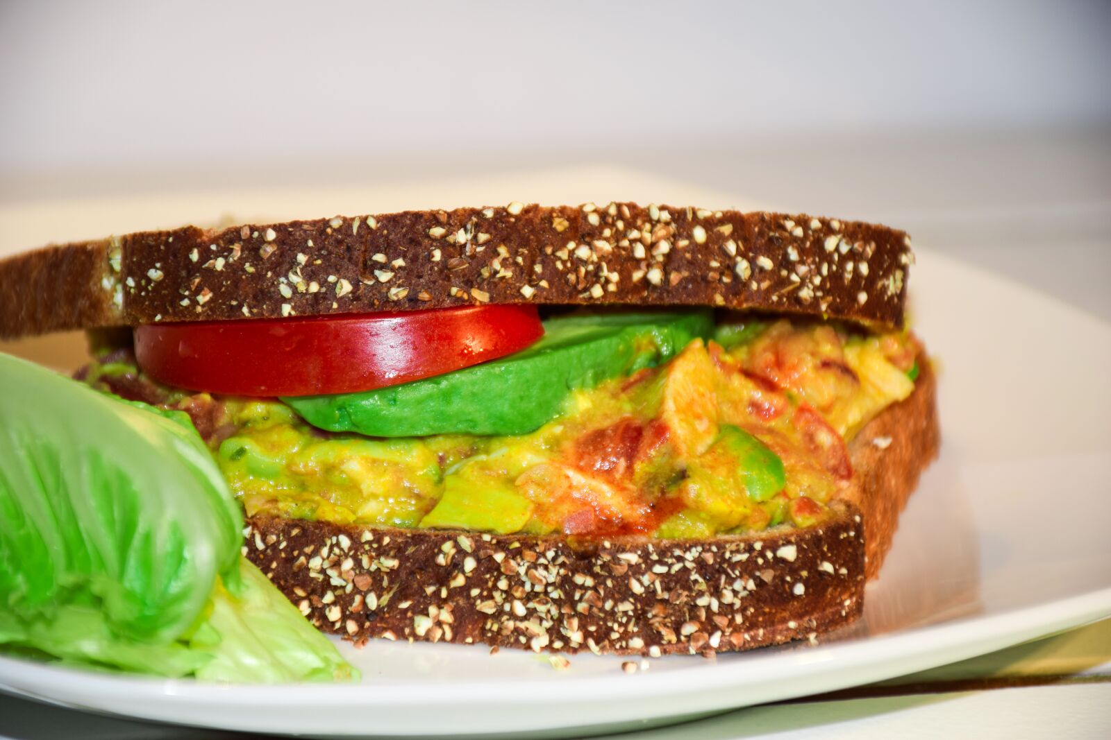 Nikon D5300 sample photo. Sandwich, chicken, food photography