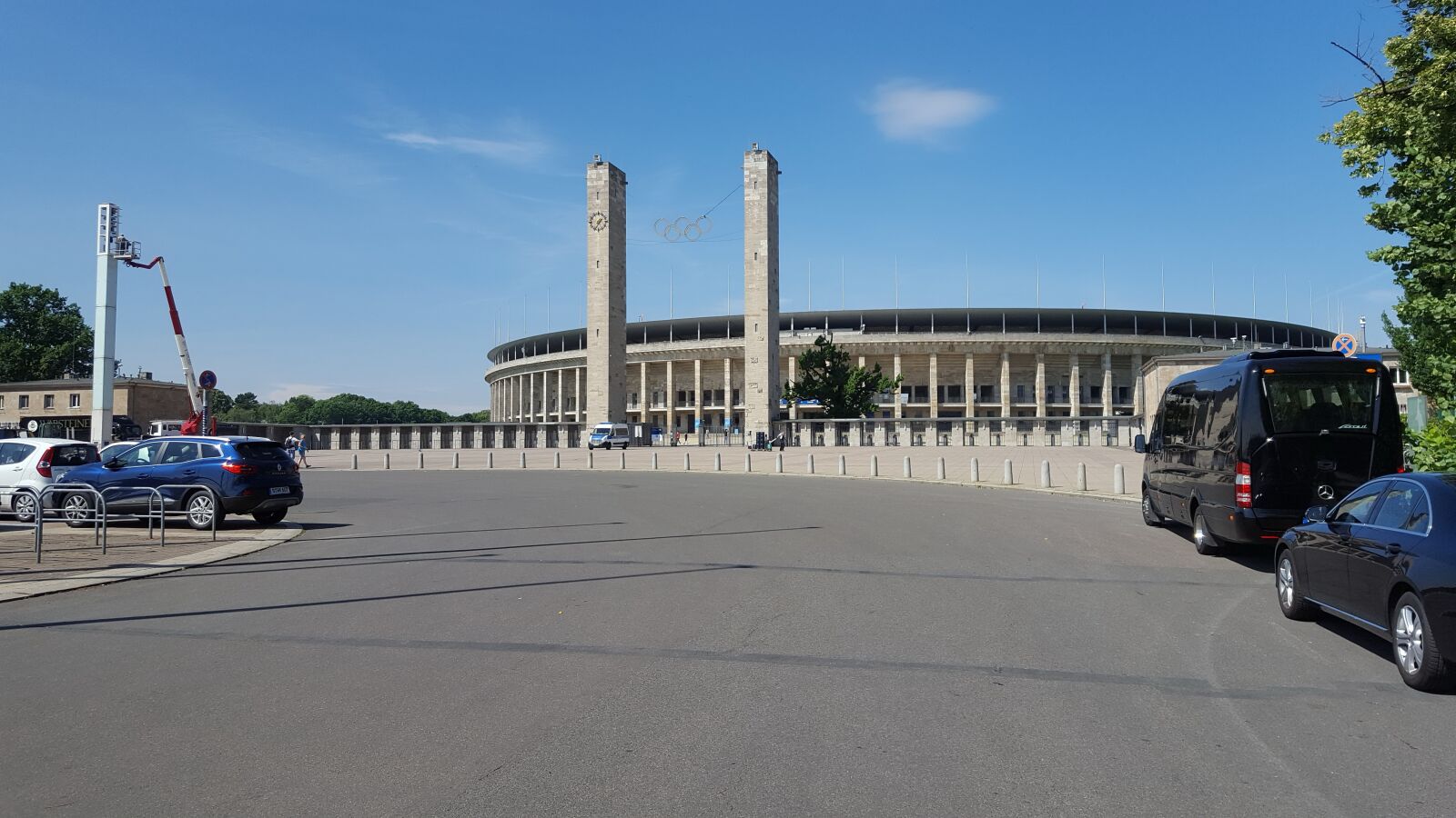 Samsung GALAXY S6 edge sample photo. Olympic stadium, berlin, stadium photography