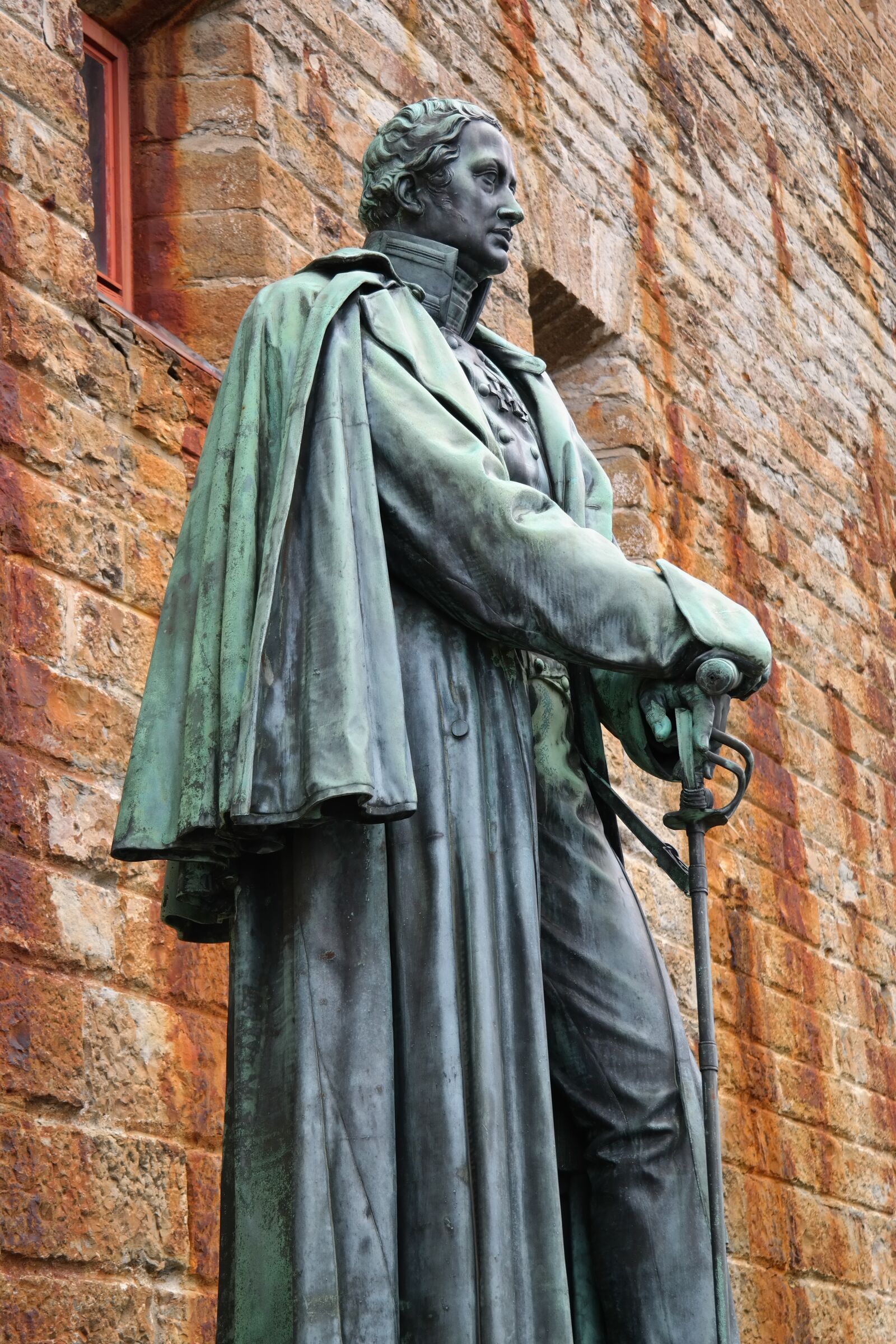 Samsung NX300 sample photo. Statue, hohenzollern, bronze statues photography