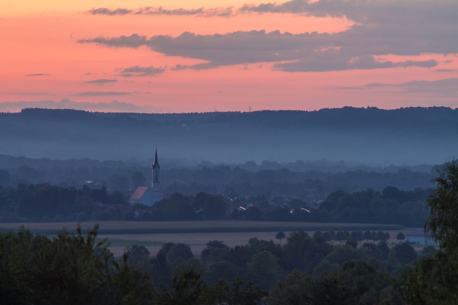Canon EOS 1100D (EOS Rebel T3 / EOS Kiss X50) sample photo. Sunrise, bavaria, germany photography