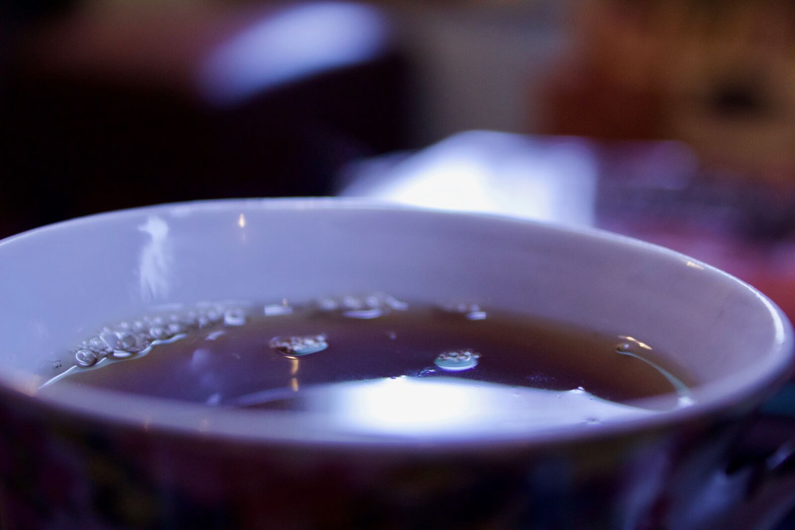 Canon EOS 1200D (EOS Rebel T5 / EOS Kiss X70 / EOS Hi) sample photo. Tea, blue, close up photography